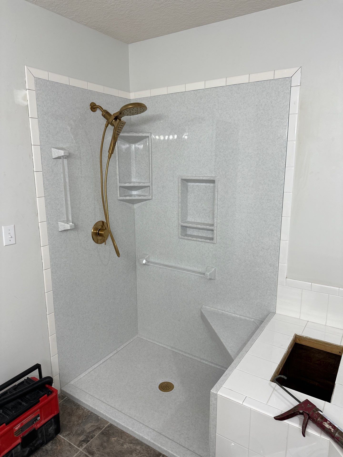 Touch of Gold Bathroom Upgrade by ProCore Contractors