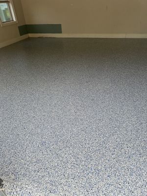 Garage Floor Coating using Steamboat