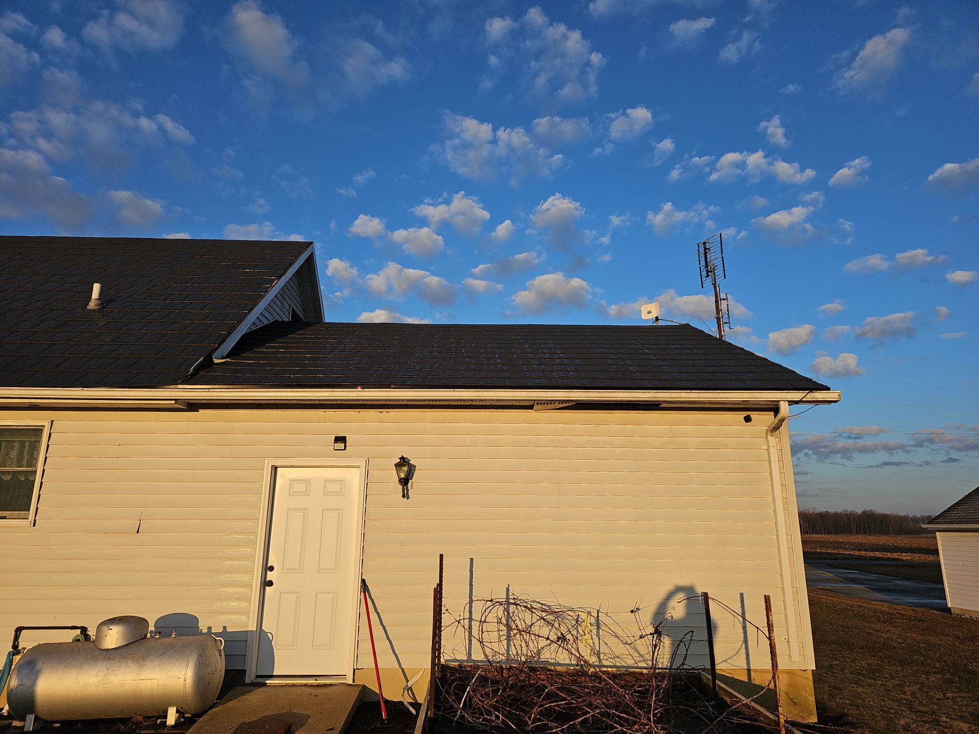 Residential Roofing Installation using Metstar Slate Plus Smooth Black by Nitro Roofing and Construction