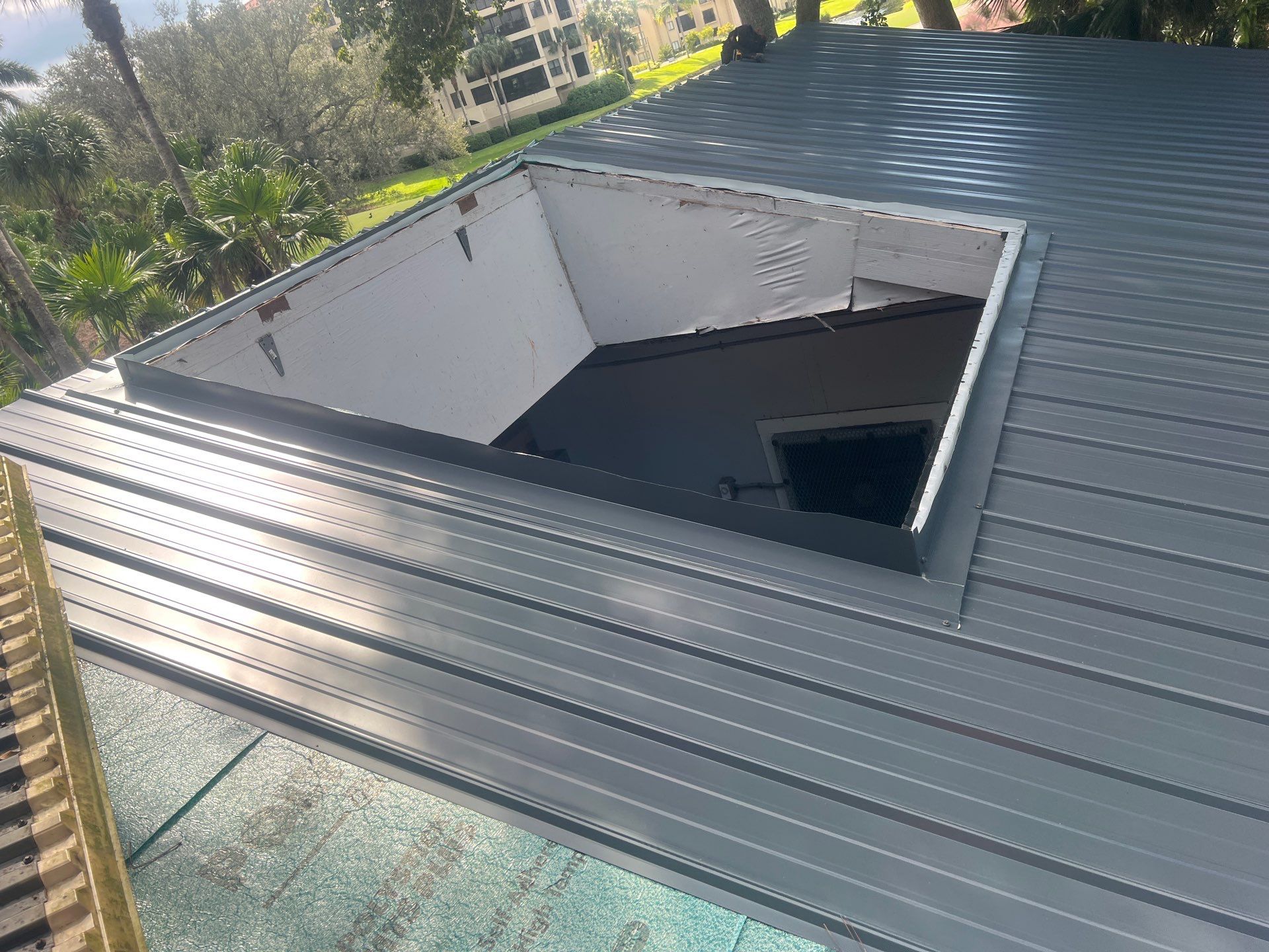 Durabull Classic Rib In Galvalume by Durabilis Roofing INC