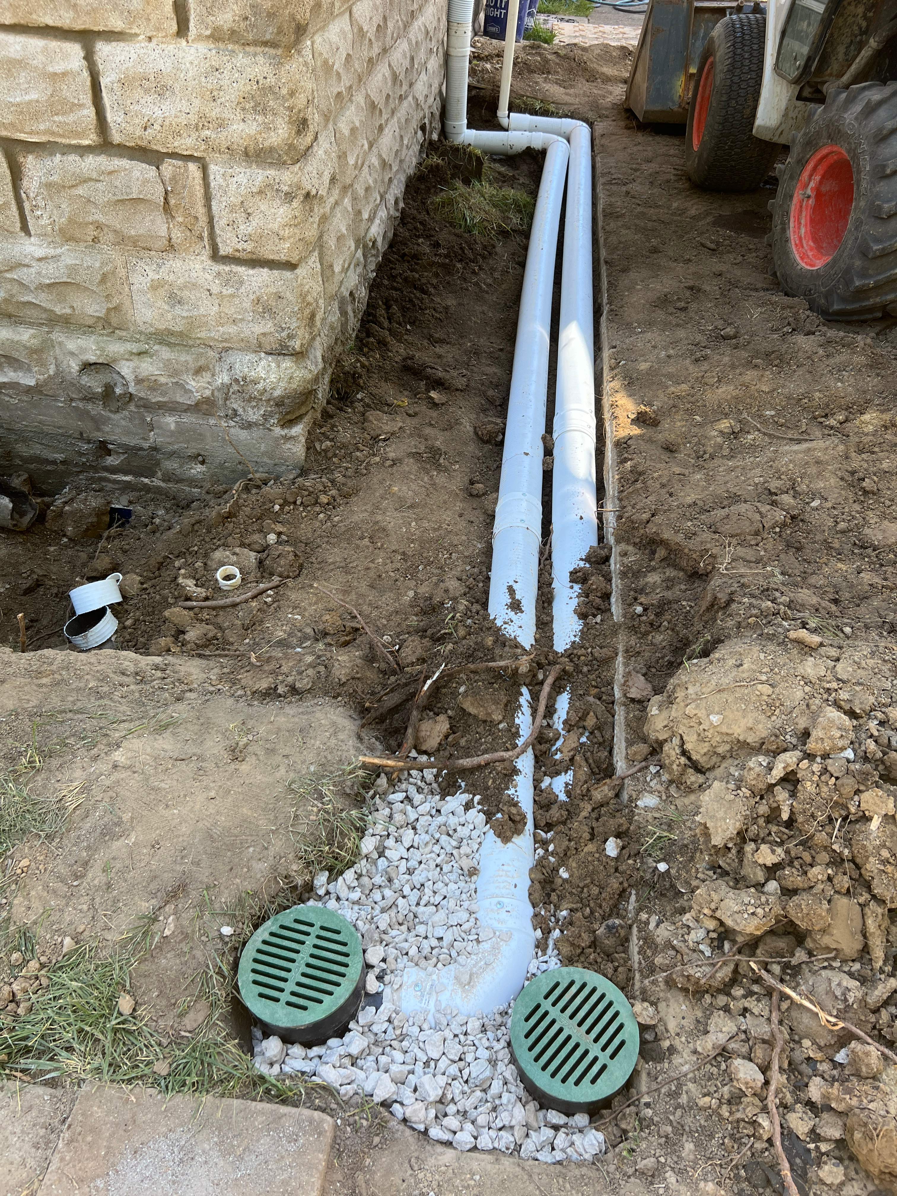 Helical Piers using Helical Deep Foundation Footings by Toledo Basement Repair