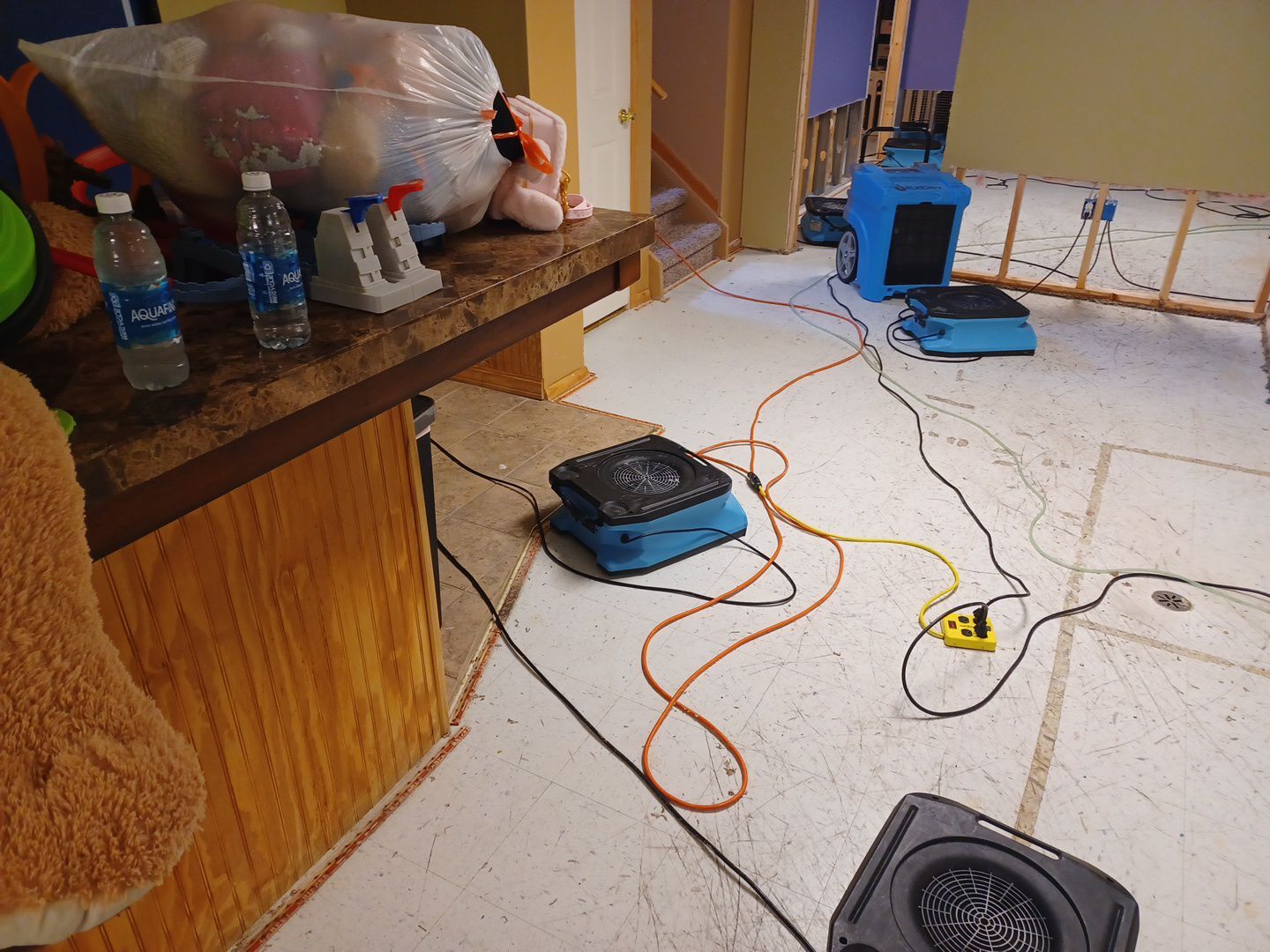 Project in Macomb by EzDry Water Mitigation & Property Restoration