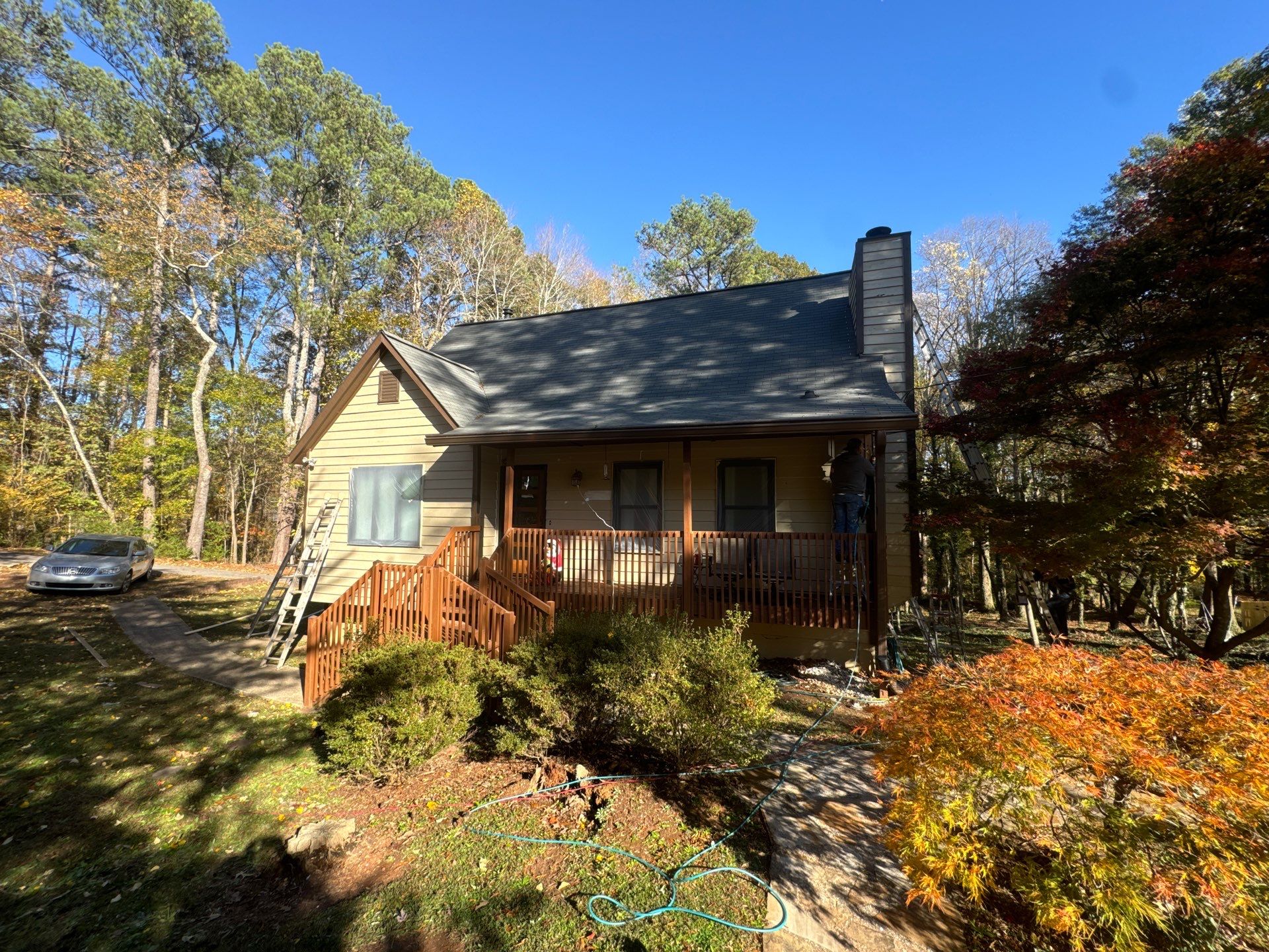 Full Exterior Siding and Trim Painting in Kennesaw by Swift Home Renovations