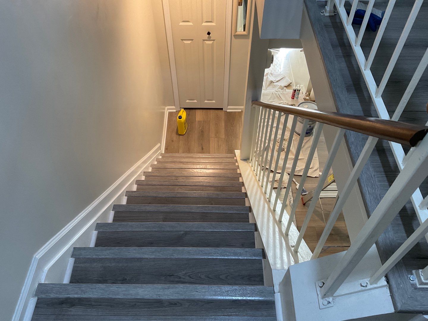 Bathroom Remodel using Two new bathroom design and new floors by Alpha Design Services
