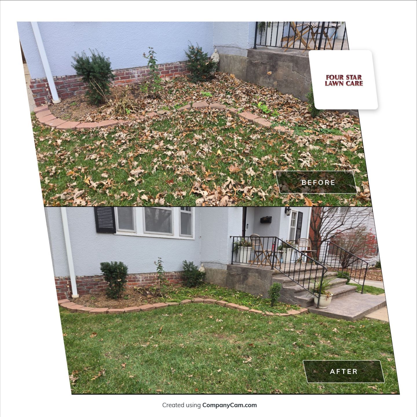 Project in Wichita by Four Star Lawn Care