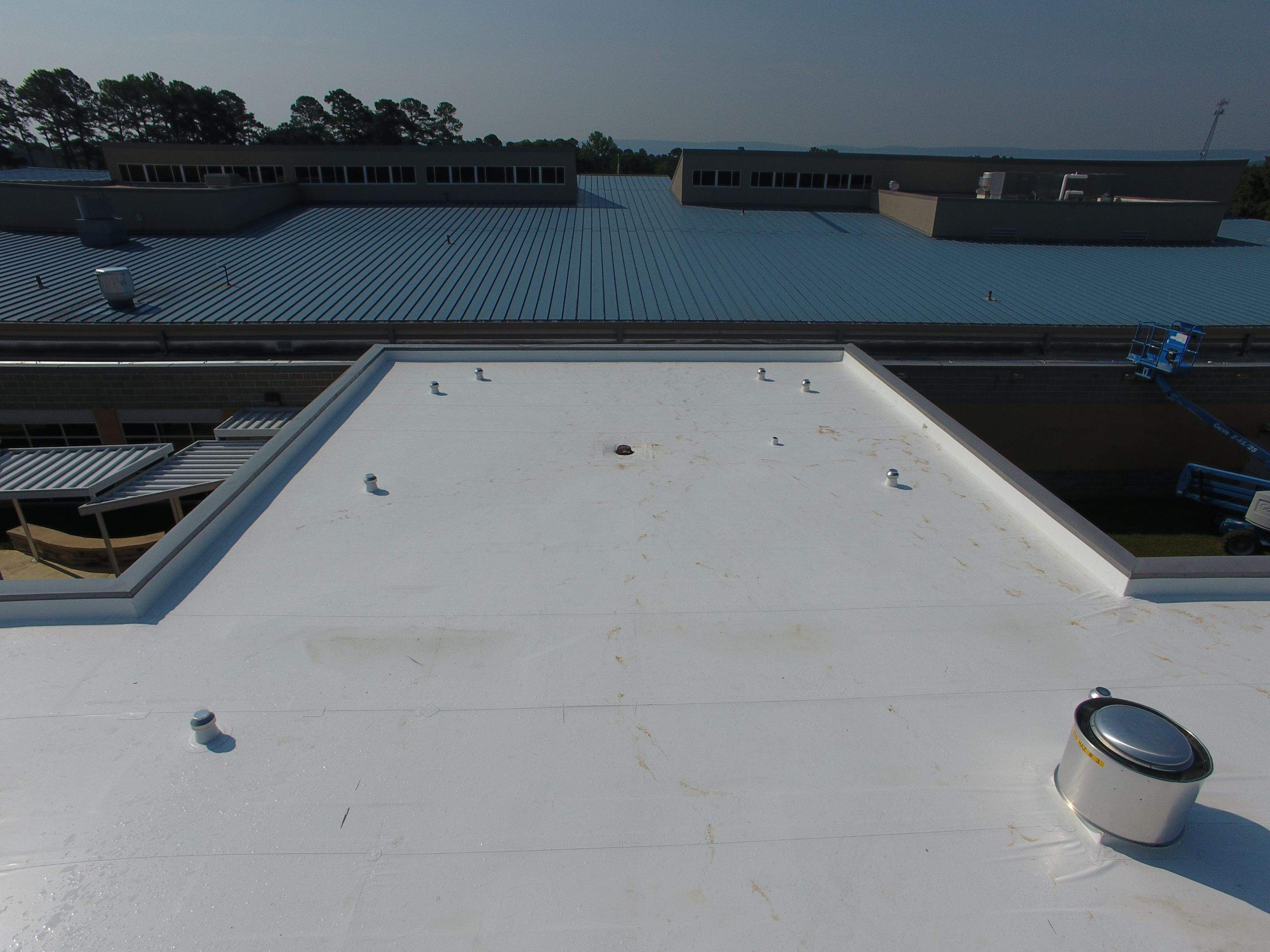 Choctaw Nation Hospital - Med Surg Building by Hostetler Roofing