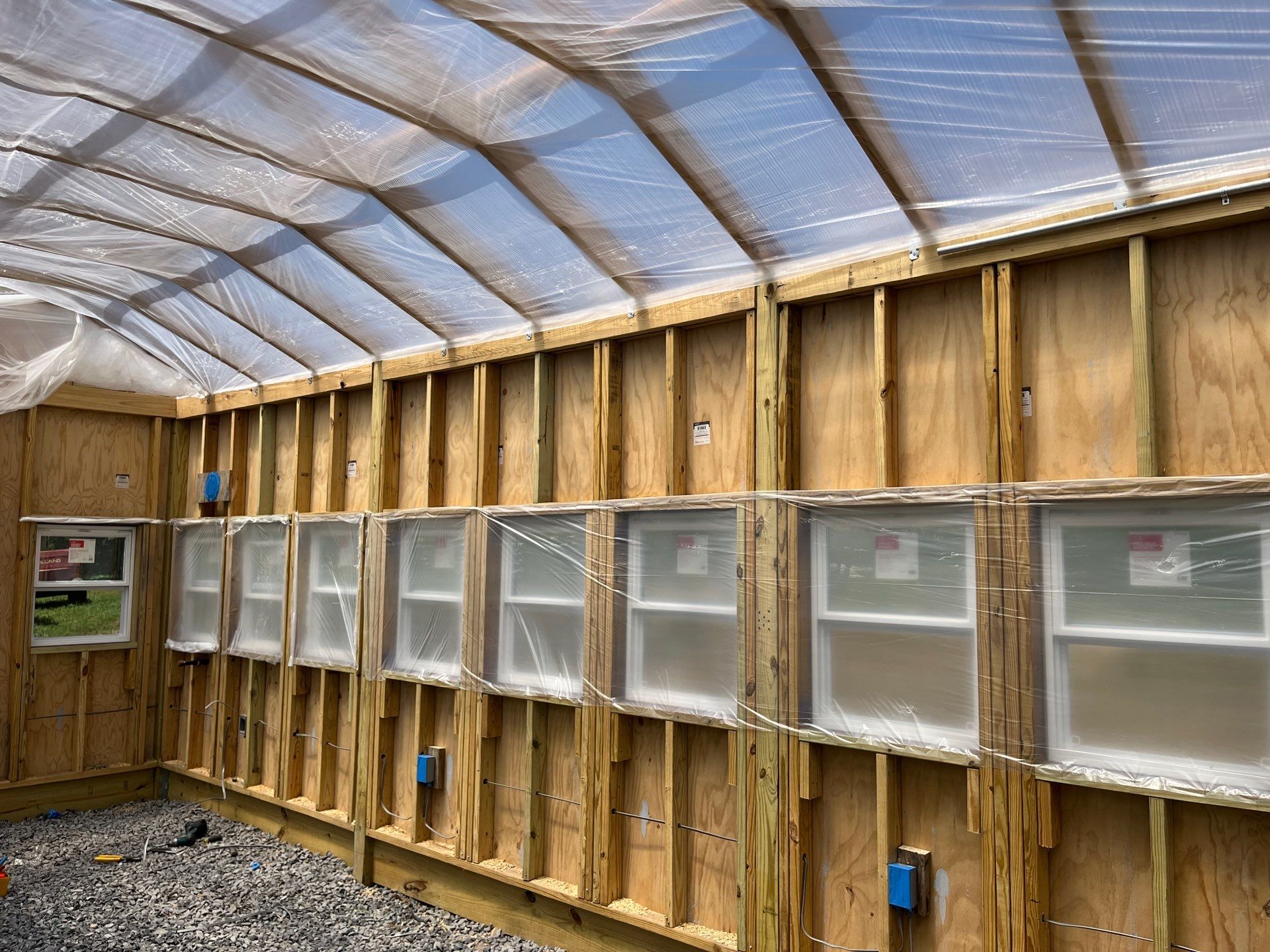 New Construction using Closed Cell Spray Foam by NYS Foam & Energy