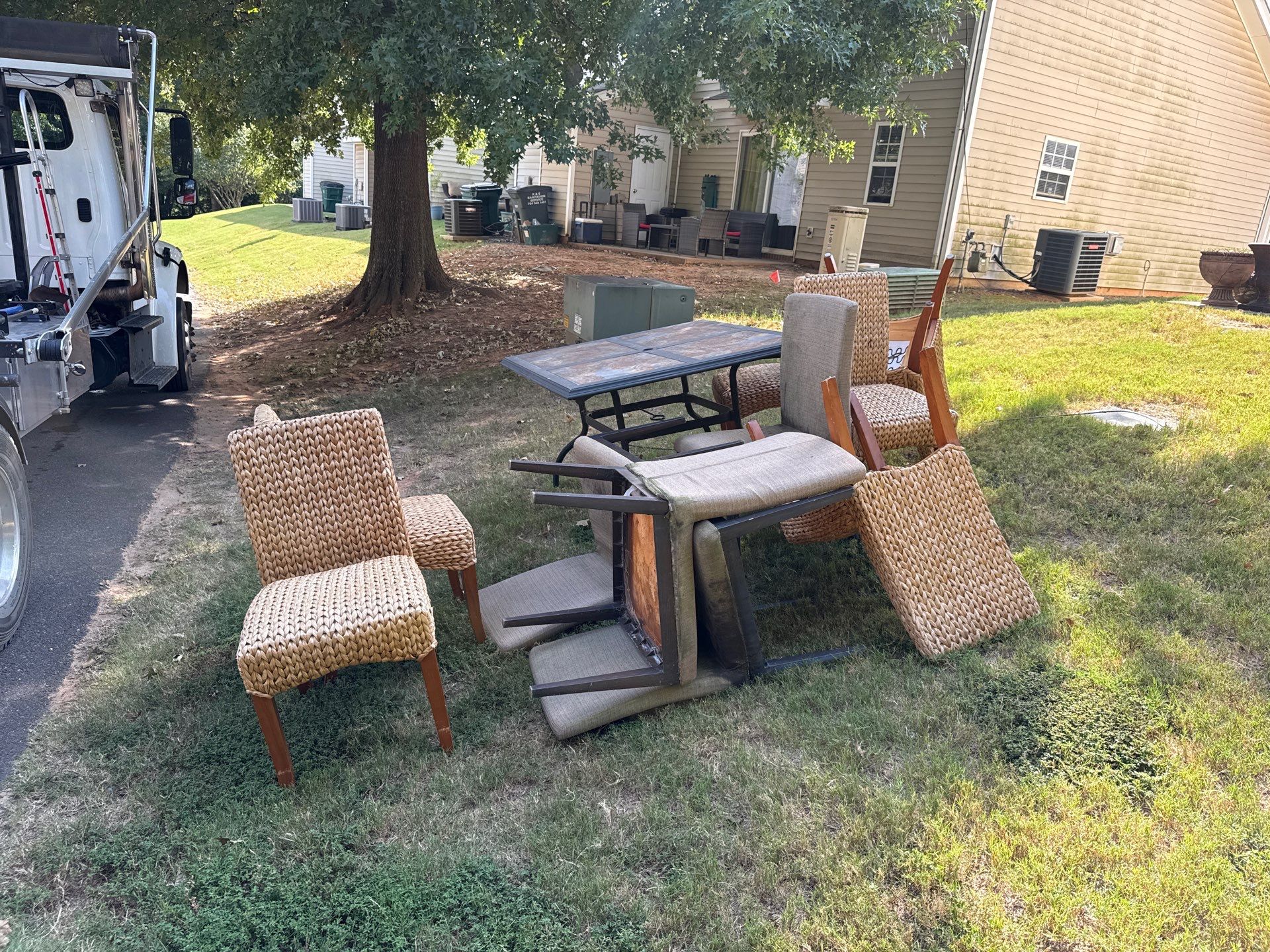 Project in Charlotte by Badger Hauling