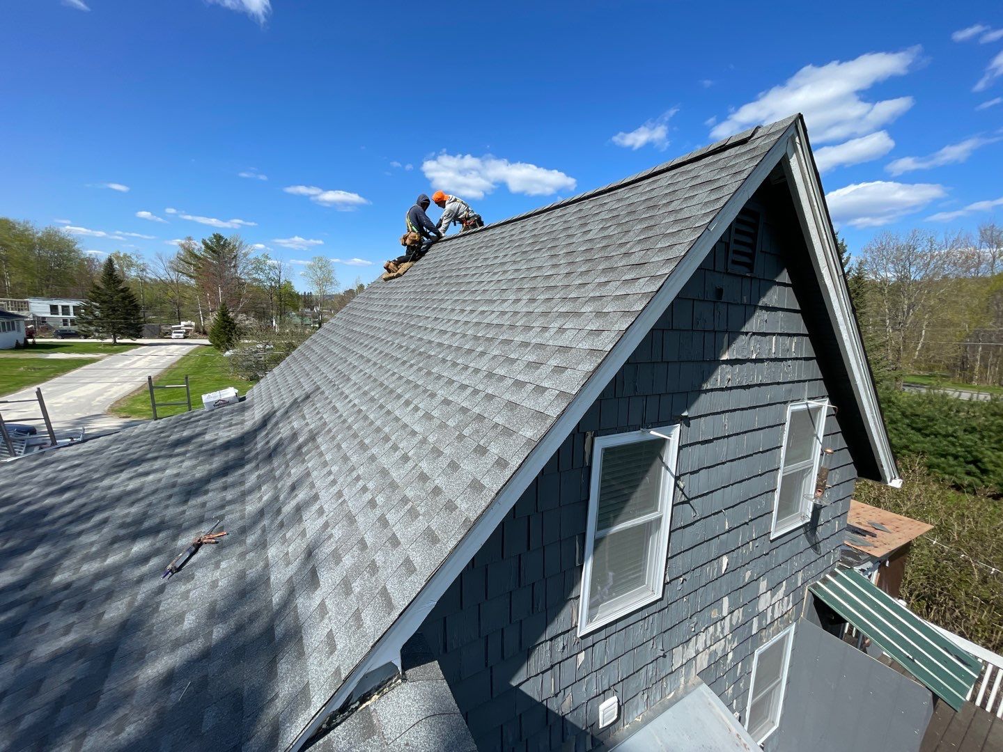 Residential Roofing Installation using GAF Timberline HDZ by Sensible Home Solutions