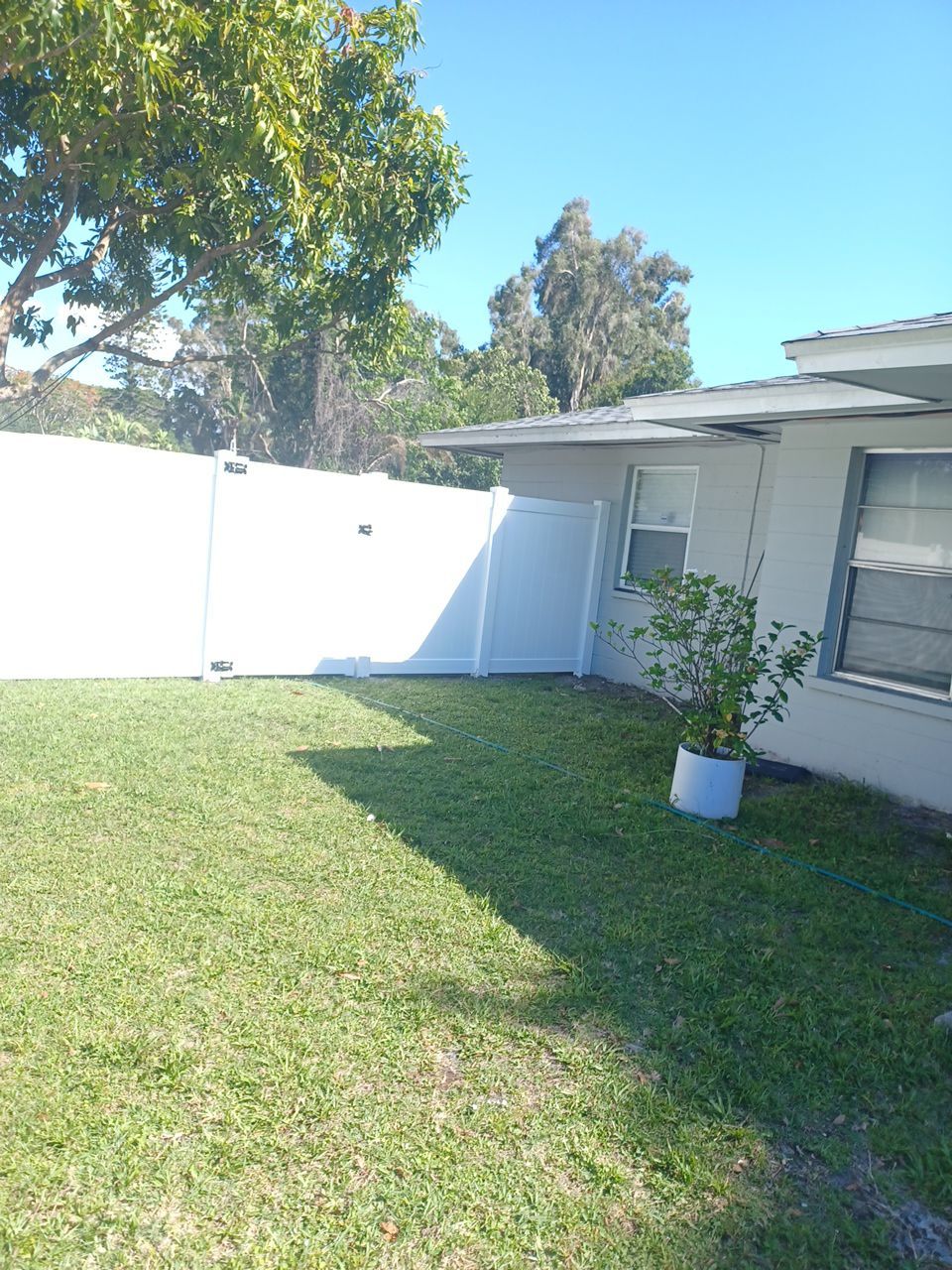 Bradenton, FL 6ft. Tall White Vinyl Privacy Fence by Asap fence and gates, LLC