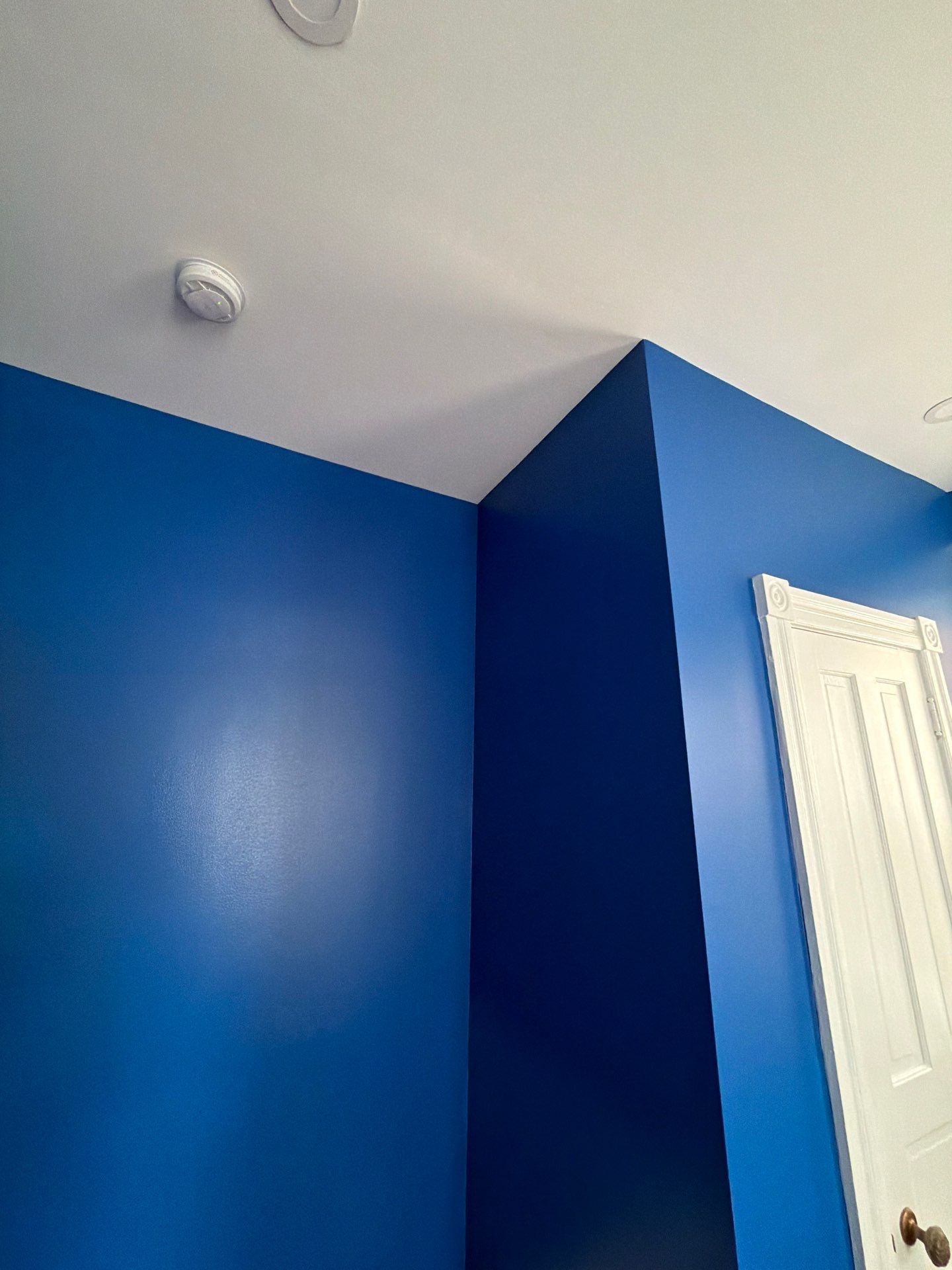 Calm Color and Cozy Flow in a Philadelphia Home by Groovy Hues