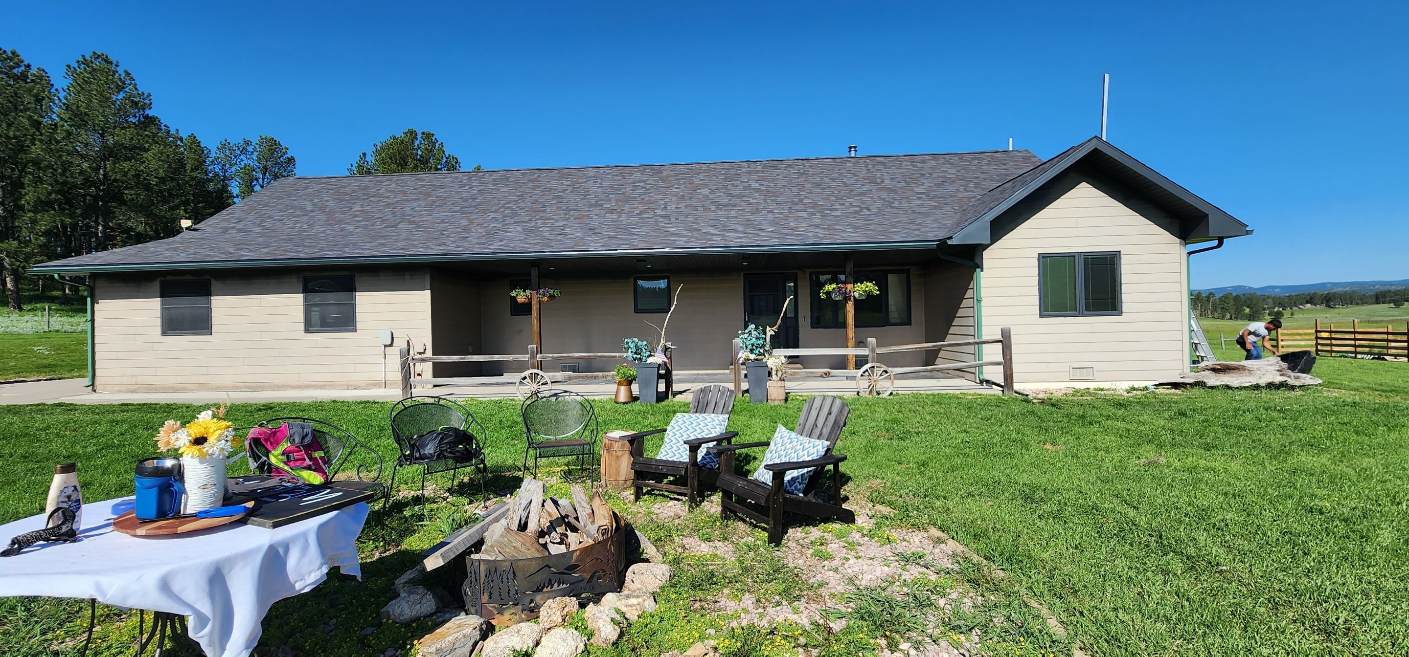 Out with the old and in with the new.  by Weather-Tite Exteriors LLC