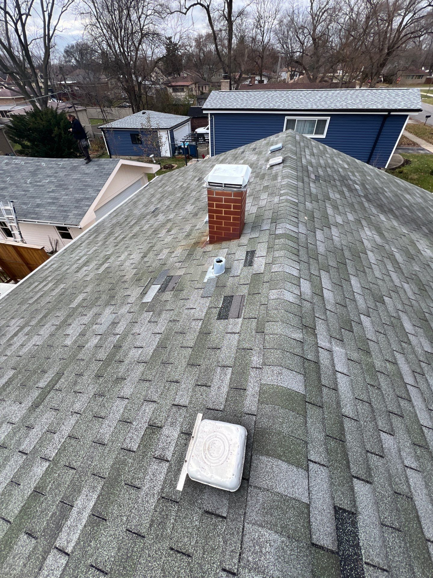 Residential Roofing Installation using Owens Corning  by Perfect Exteriors Inc. 