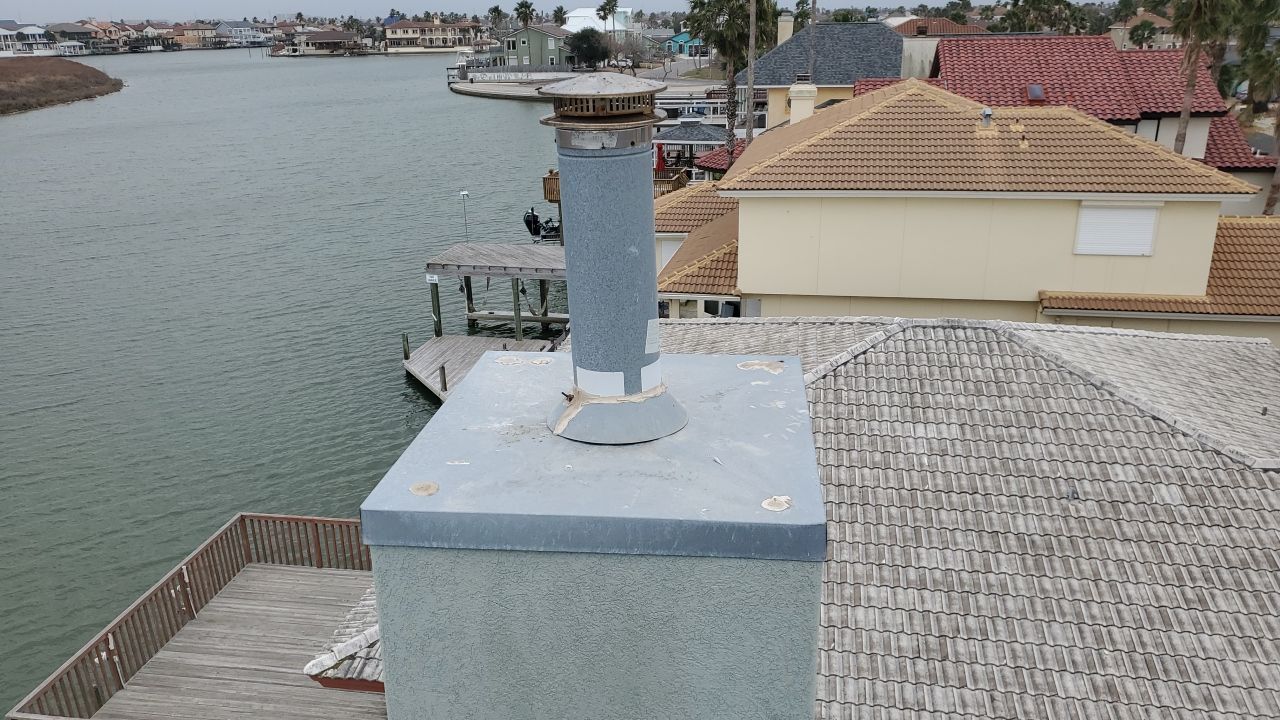 Chimney Cap Replacement by Lighthouse Roofing