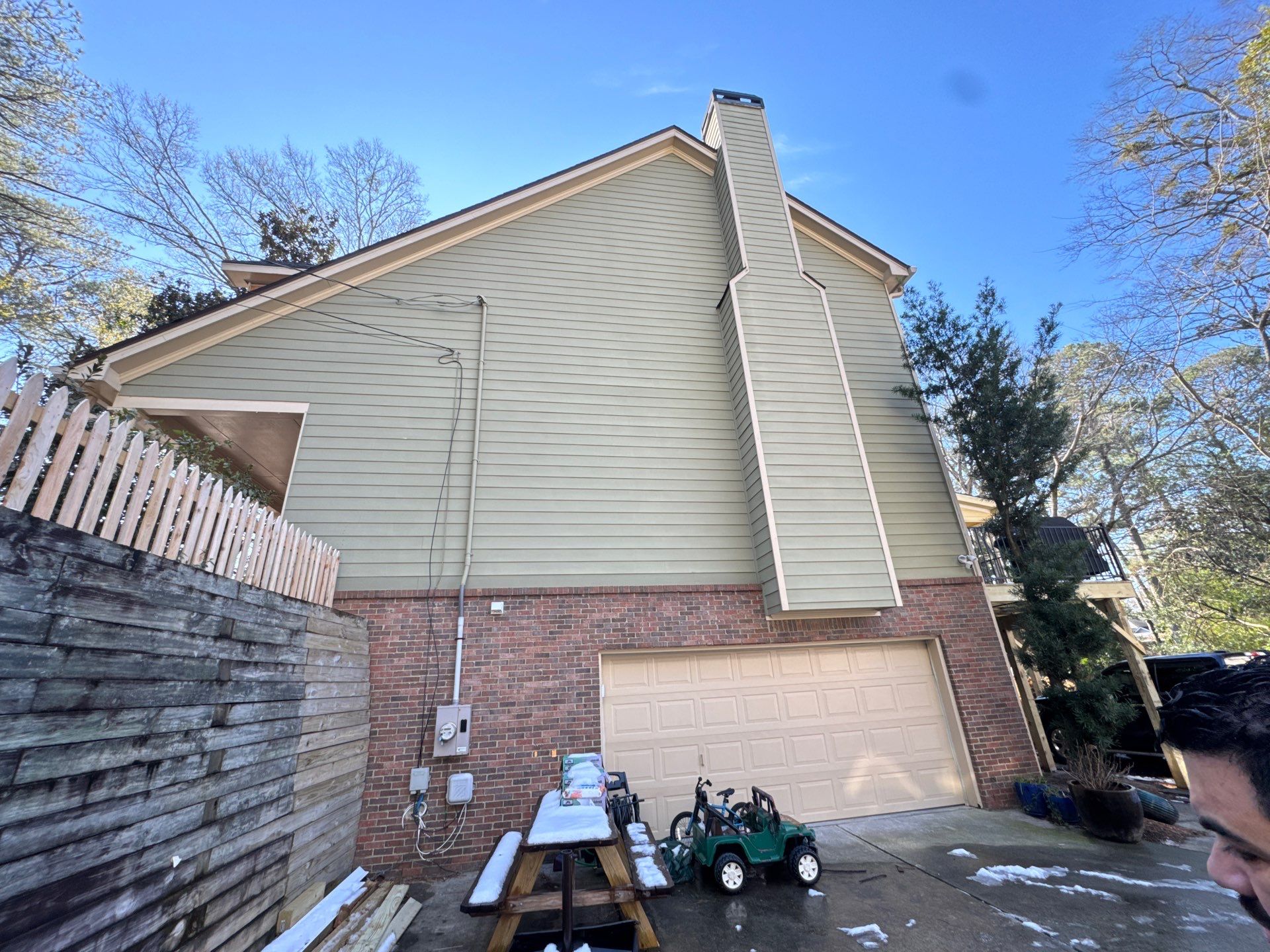 Full Exterior Home Painting and Trim Update in Atlanta by Swift Home Renovations