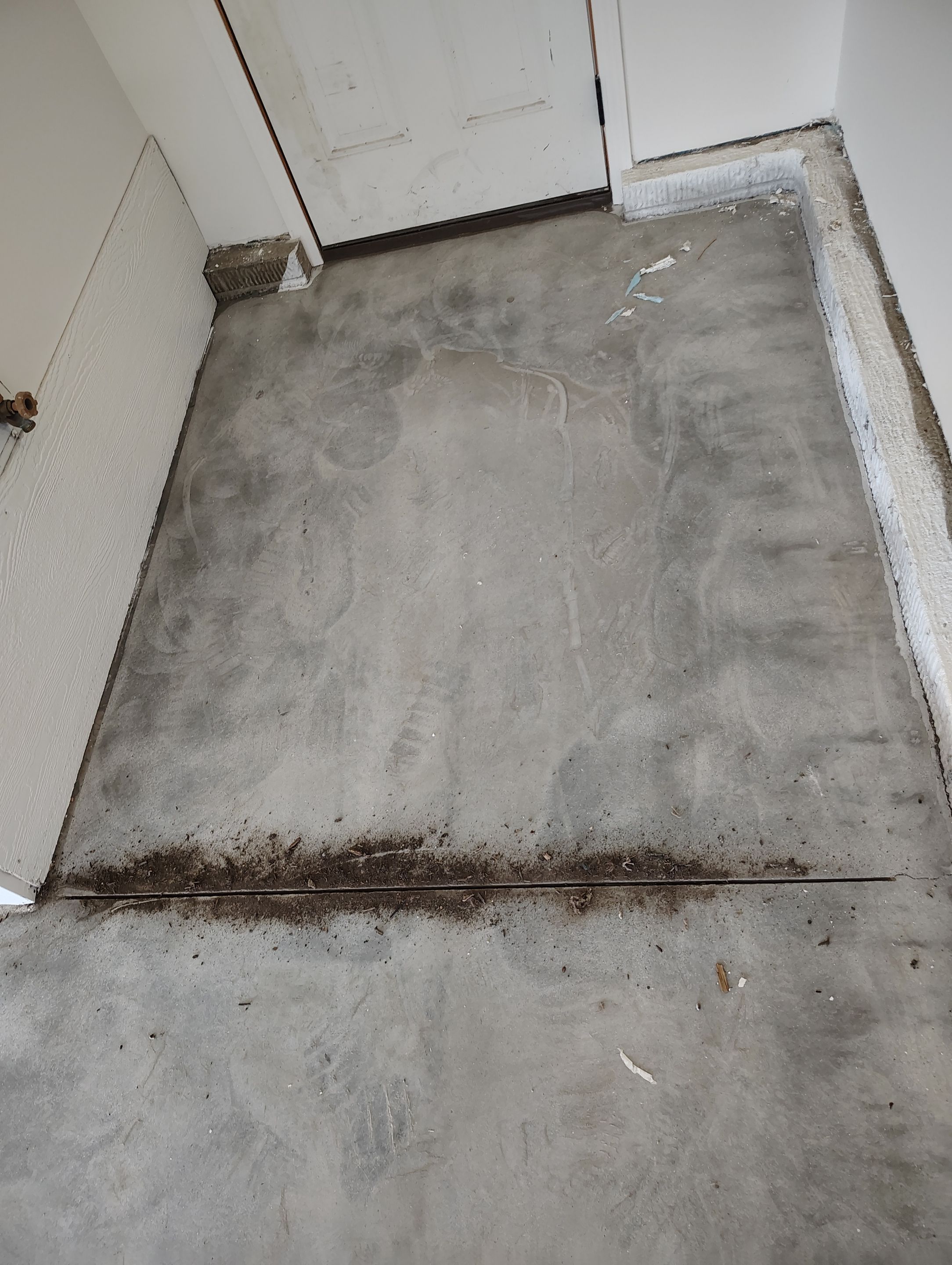 Custom Grey Speckled Epoxy Floor Coating for Sioux Falls Garage by Select Painting, Coatings & Garage Cabinets