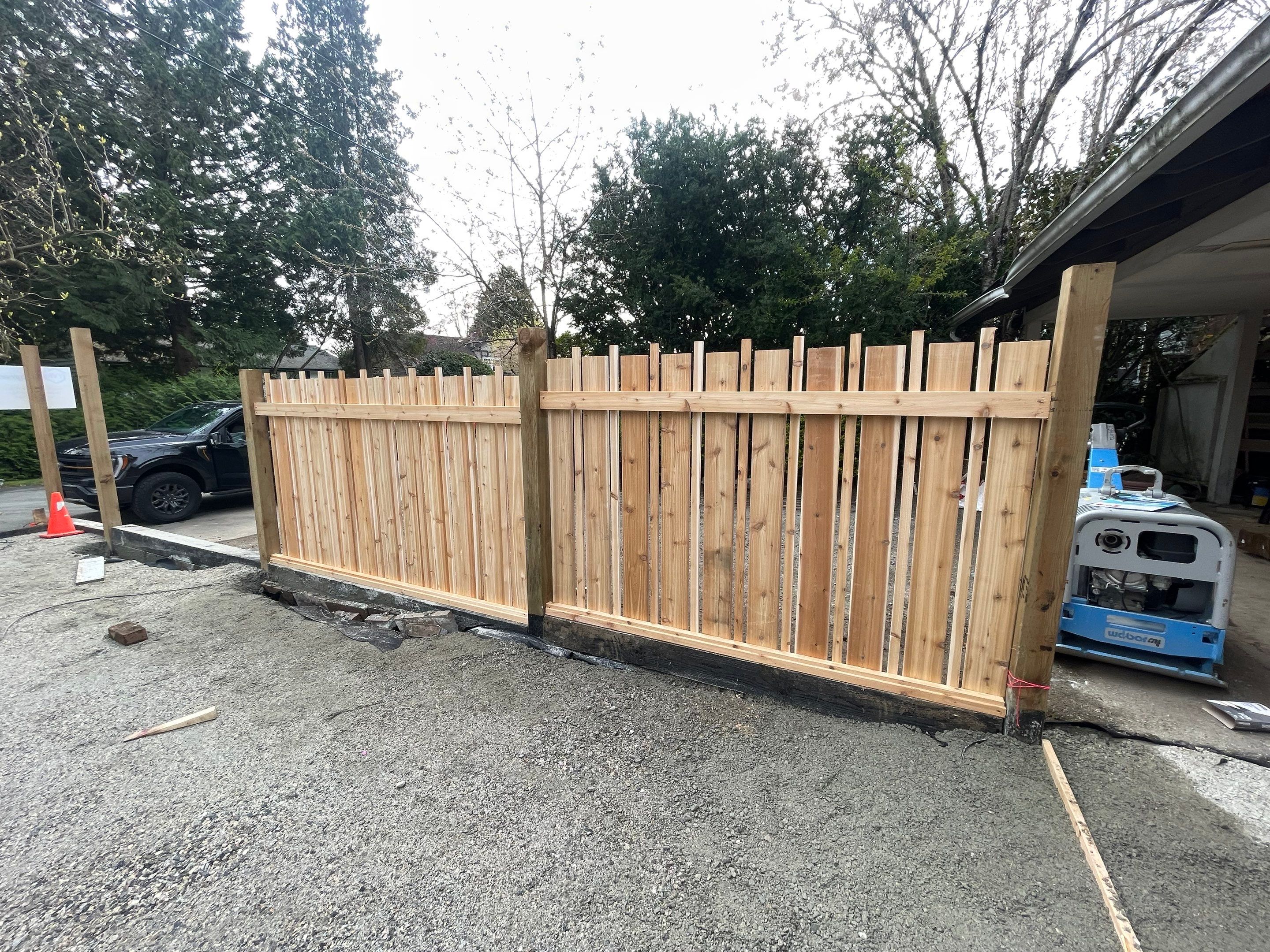 Artificial Grass and Custom Fence For KidiKare Daycare by YVR Construction Group