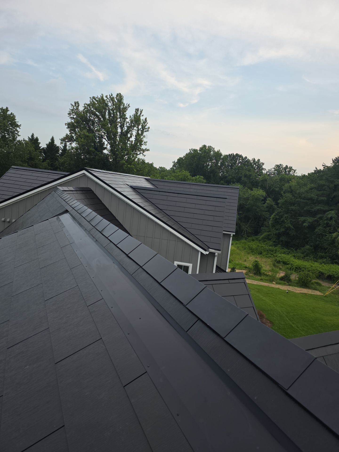 Tesla Solar Roof + Powerwall & SPAN Panel Integration | Fairfax, VA by American Home Contractors