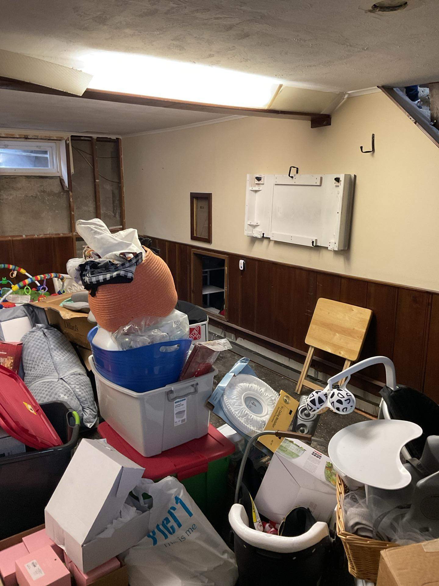Asbestos Abatement and Basement Demolition in Massapequa Park by Newhouse Restoration