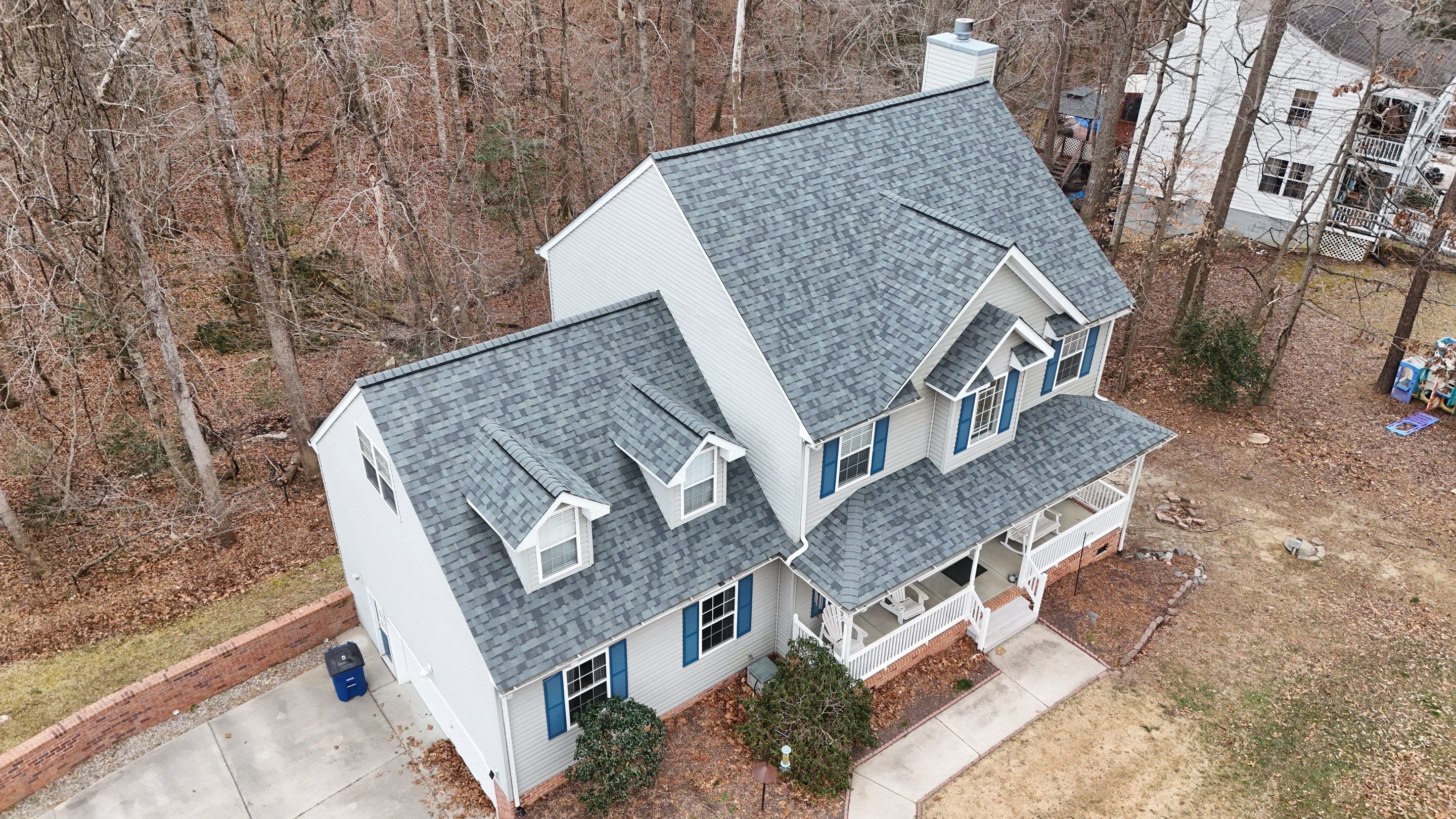 Full Roof Replacement and Gutter Installation in Gloucester by Cade Construction