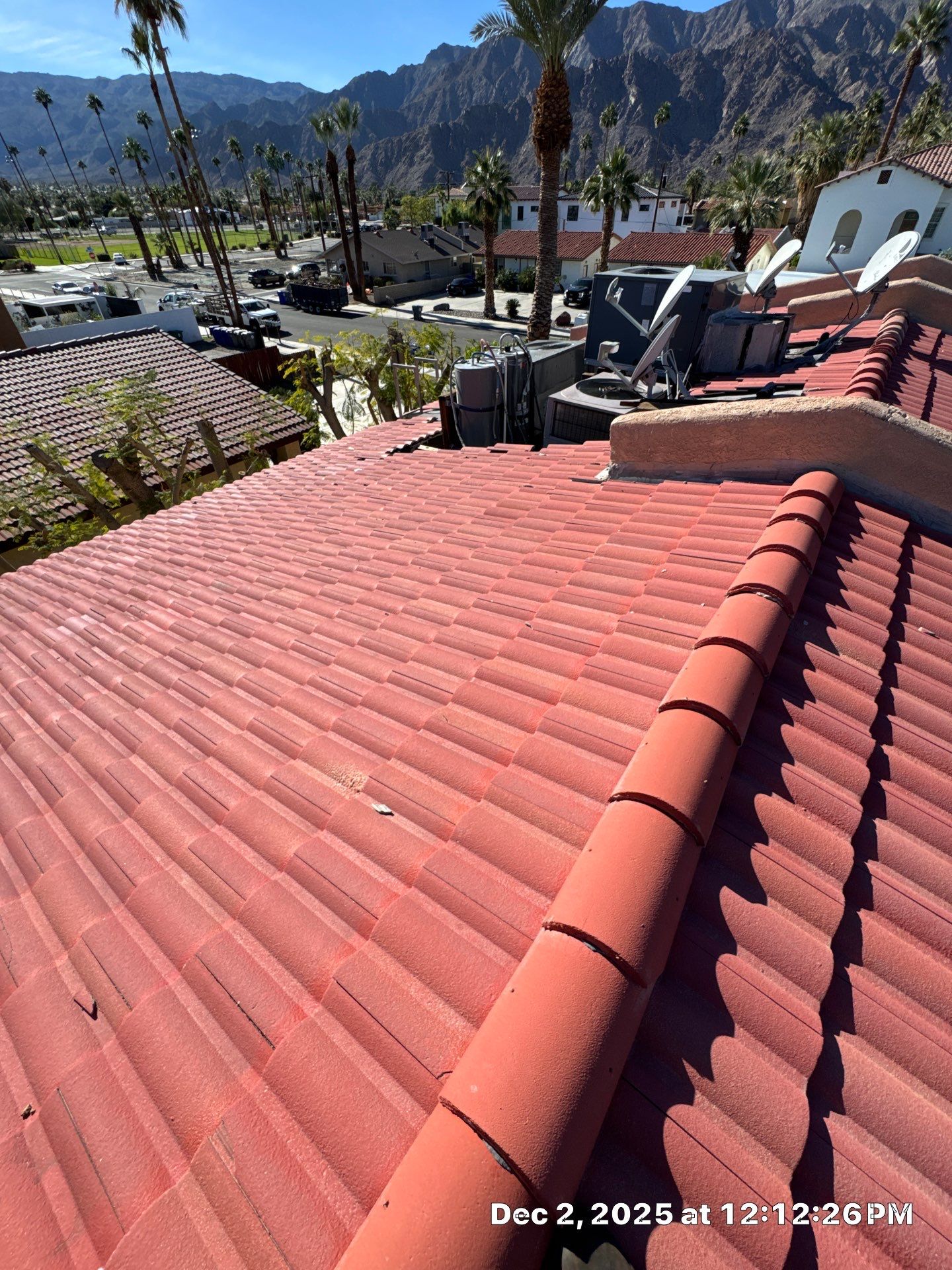 Project in La Quinta by Desert Roof Concepts