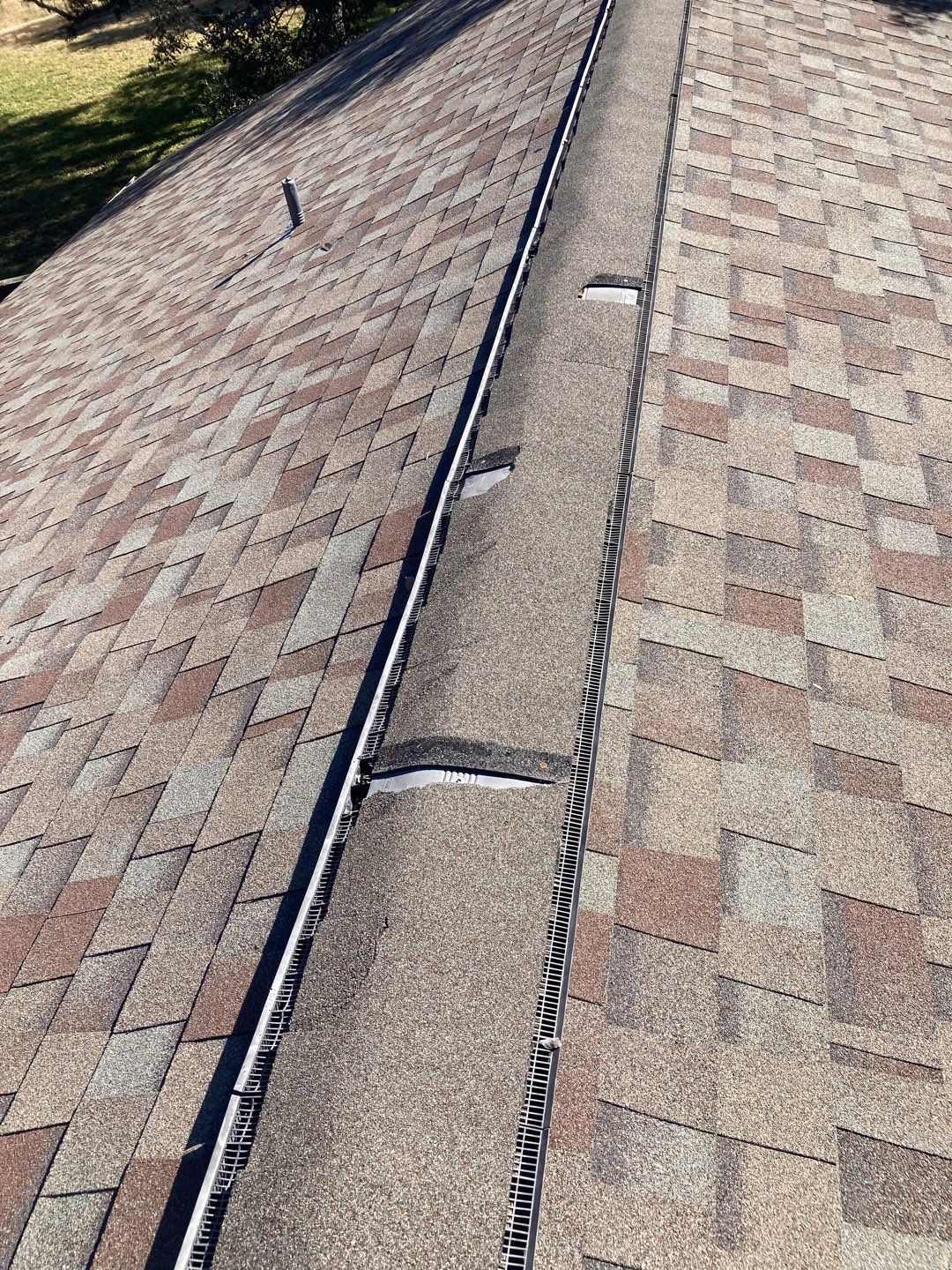 Residential Roofing Repair using Custom Fabricated Metal Spark Arrestor by Lighthouse Roofing