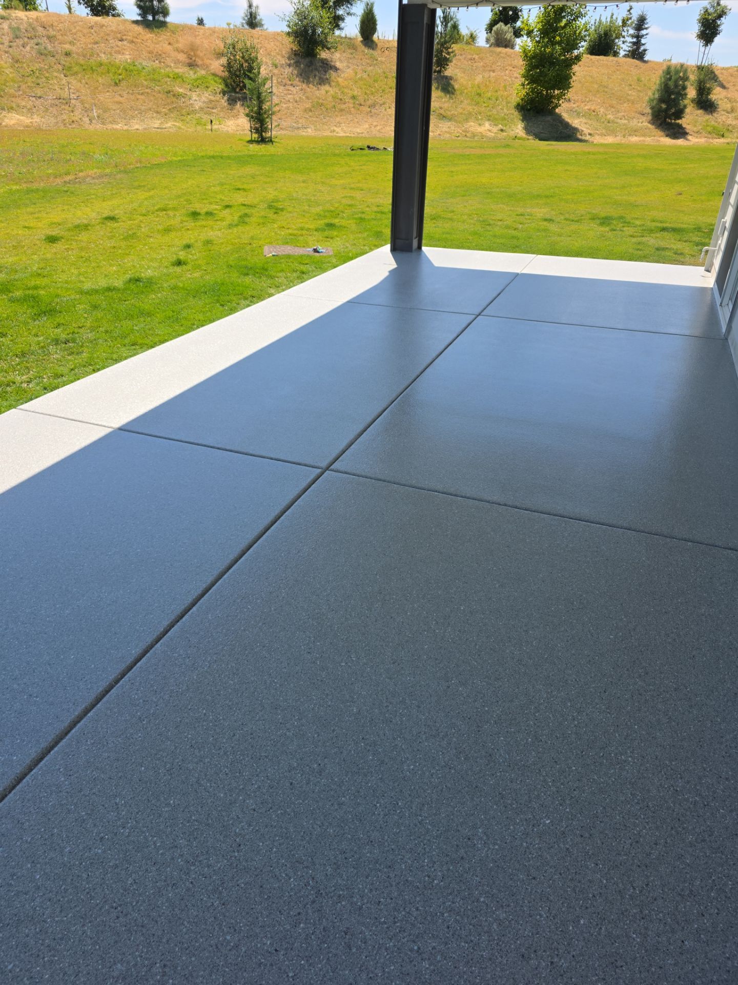 Patio Transformation using Agate Hybrid by Croc Coatings, LLC