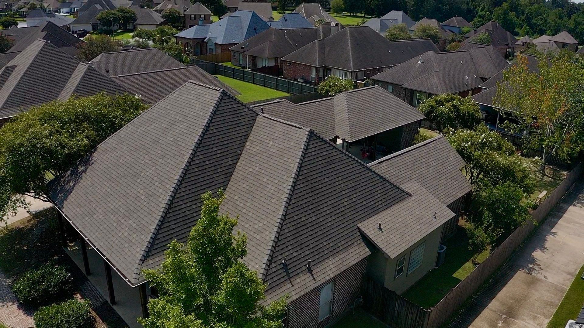 Weathered Shadow - Atlas by Top Team Roofing & Construction
