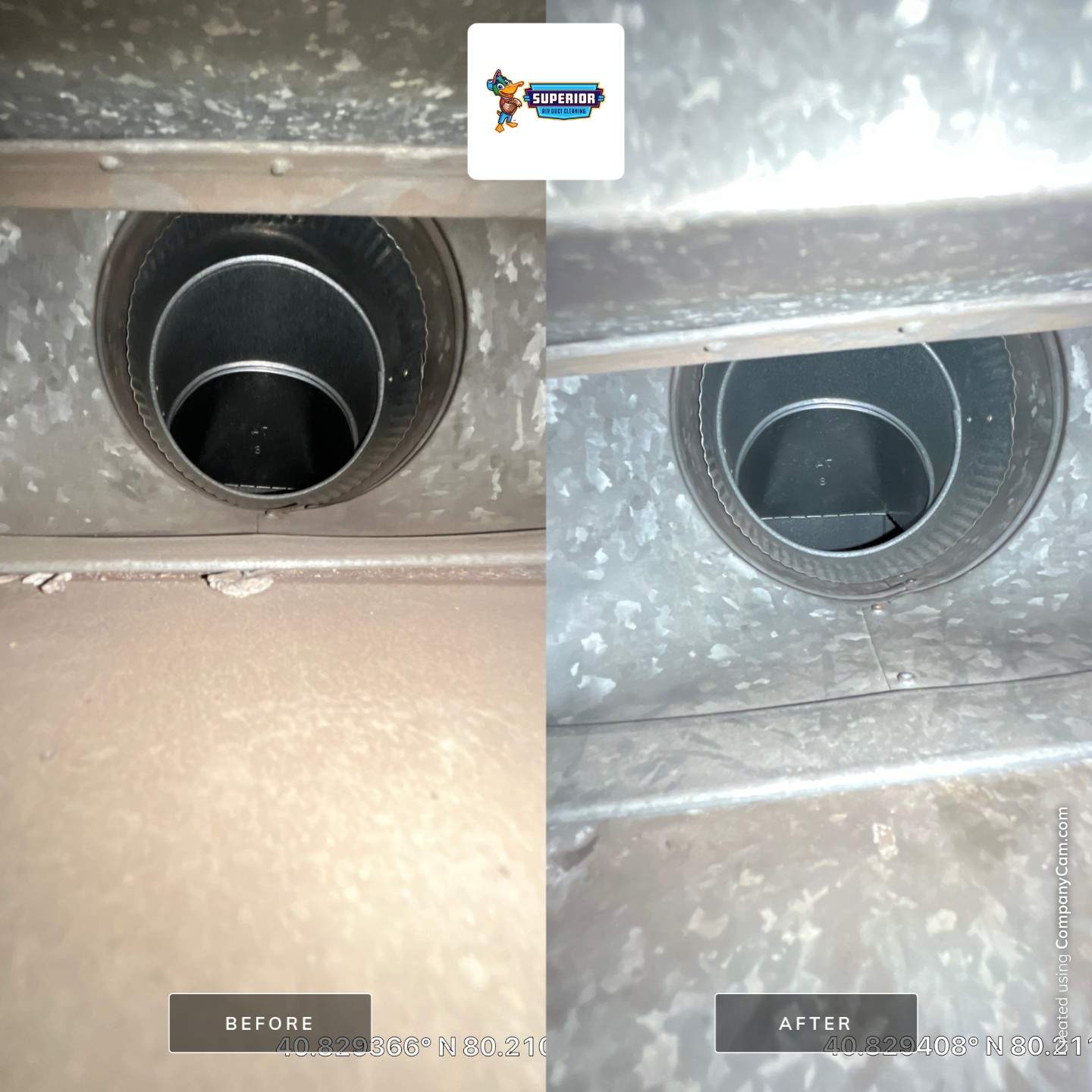Air Duct Cleaning With a Vacuum Truck in Fombell, PA by Superior Air Duct Cleaning