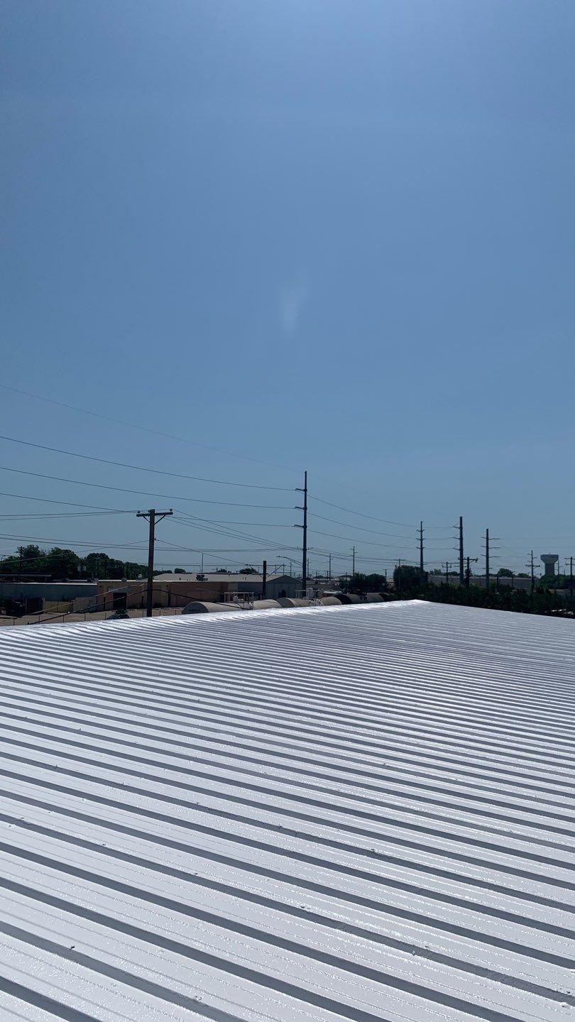 Foam & Metal Roof Restoration – Thermo Sensors (Garland, TX) by All Star Roofing LLC