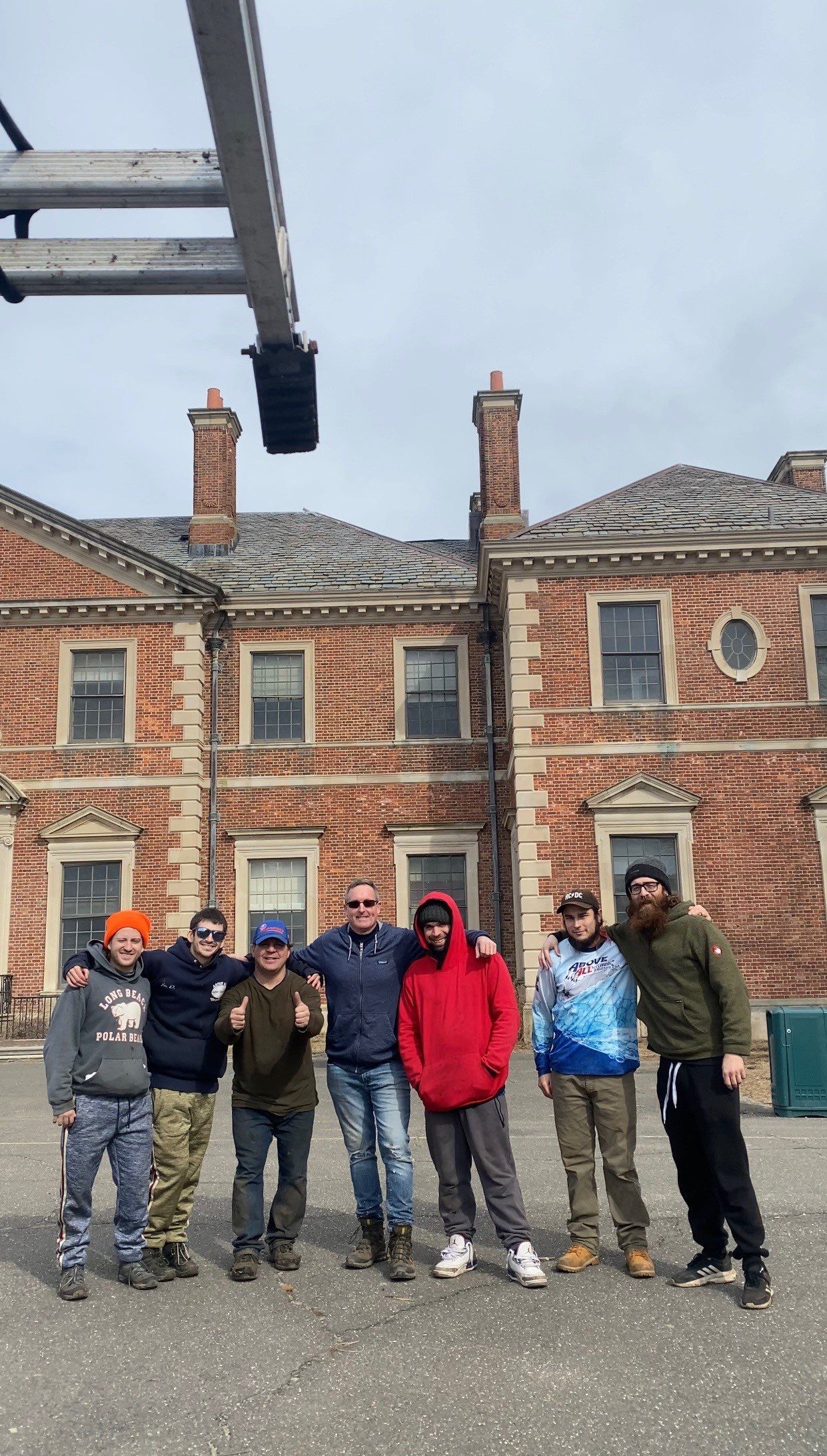 Caumsett Mansion by Above All Gutters