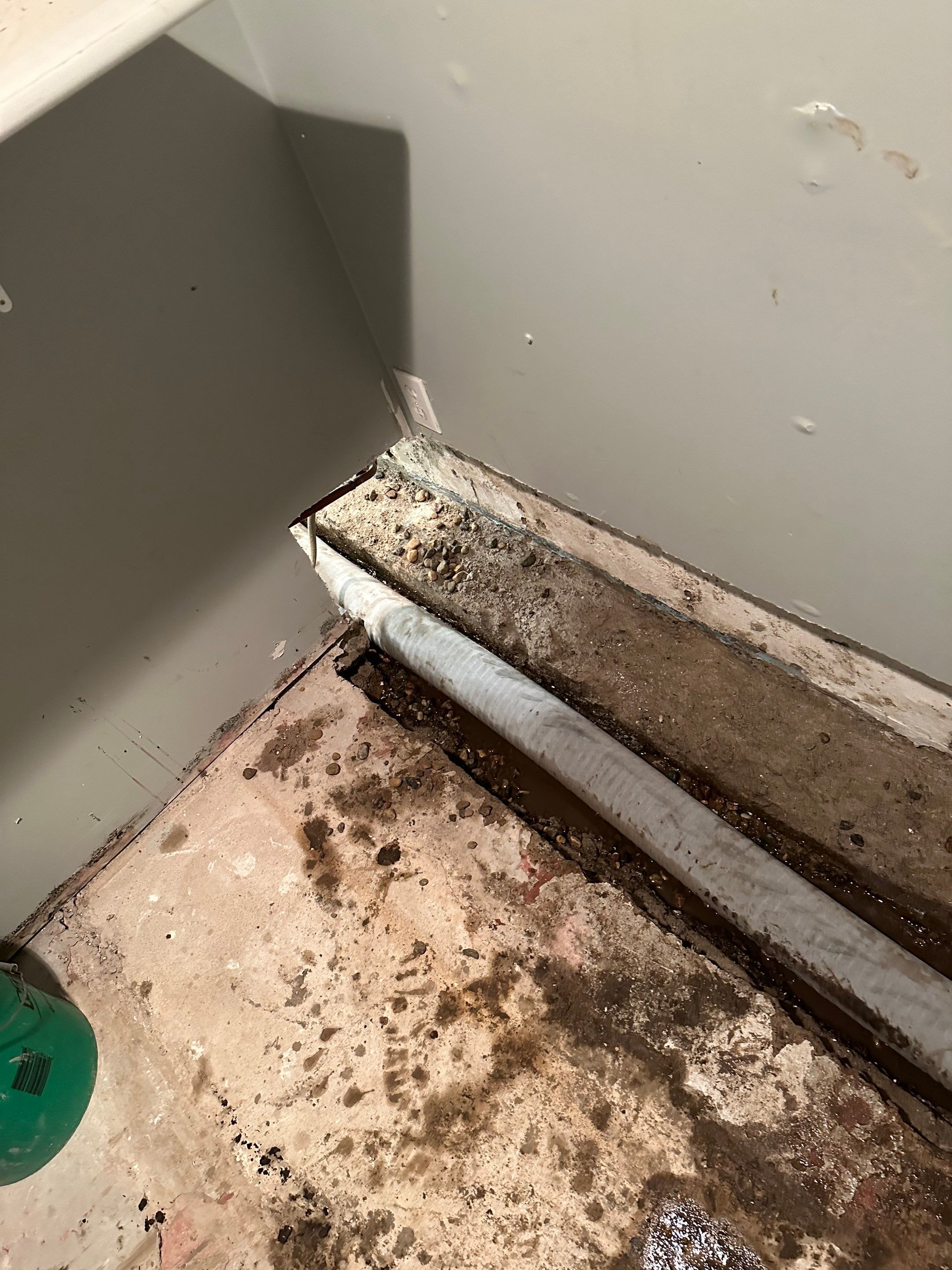 Solving a One-Wall Water Issue in St. Paul by Waterproofing Northeast