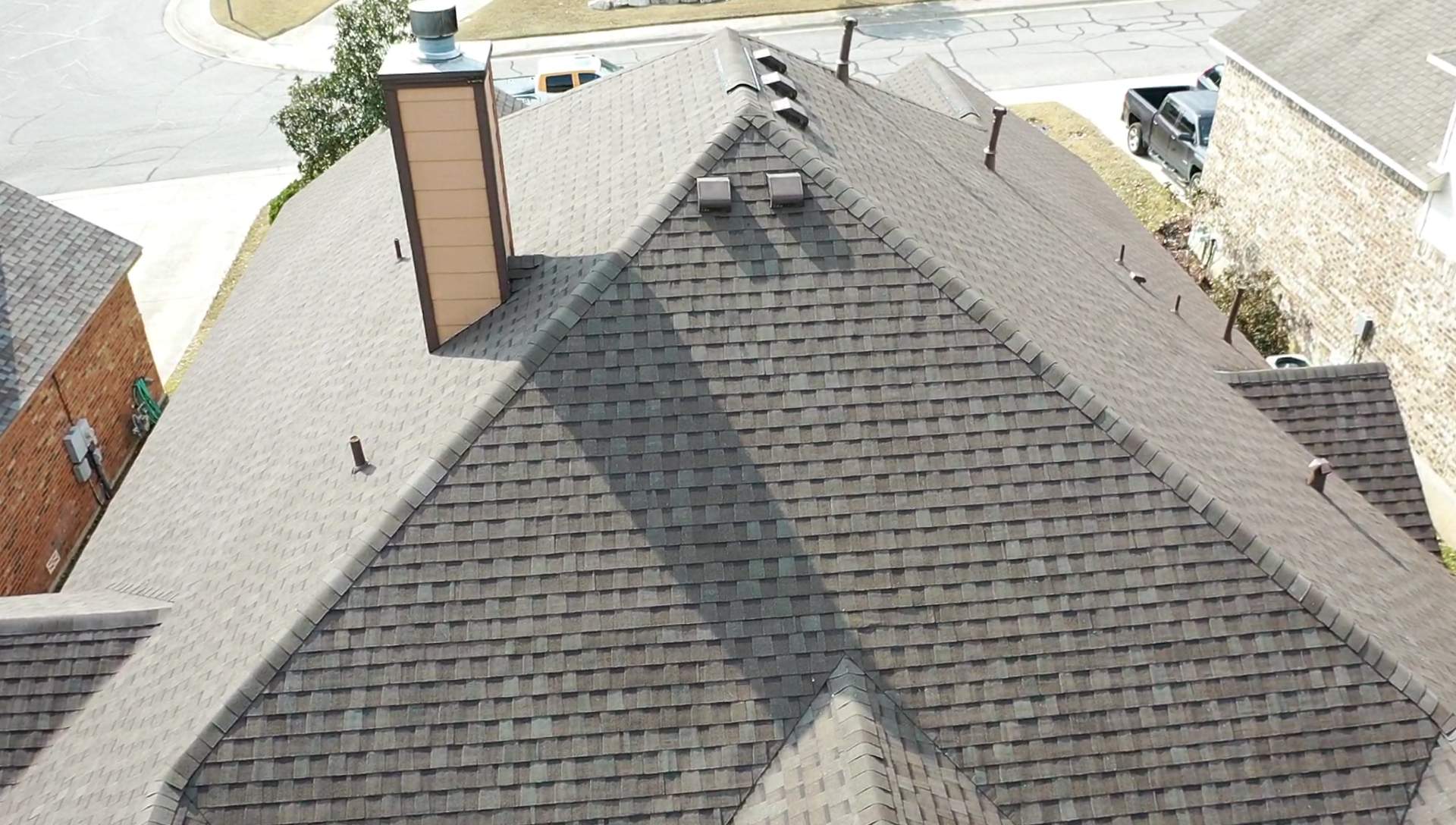 Residential Roof Replacement using Pinnacle Pristine 30 Year Laminate Shingles by Premier Roofing and Contracting