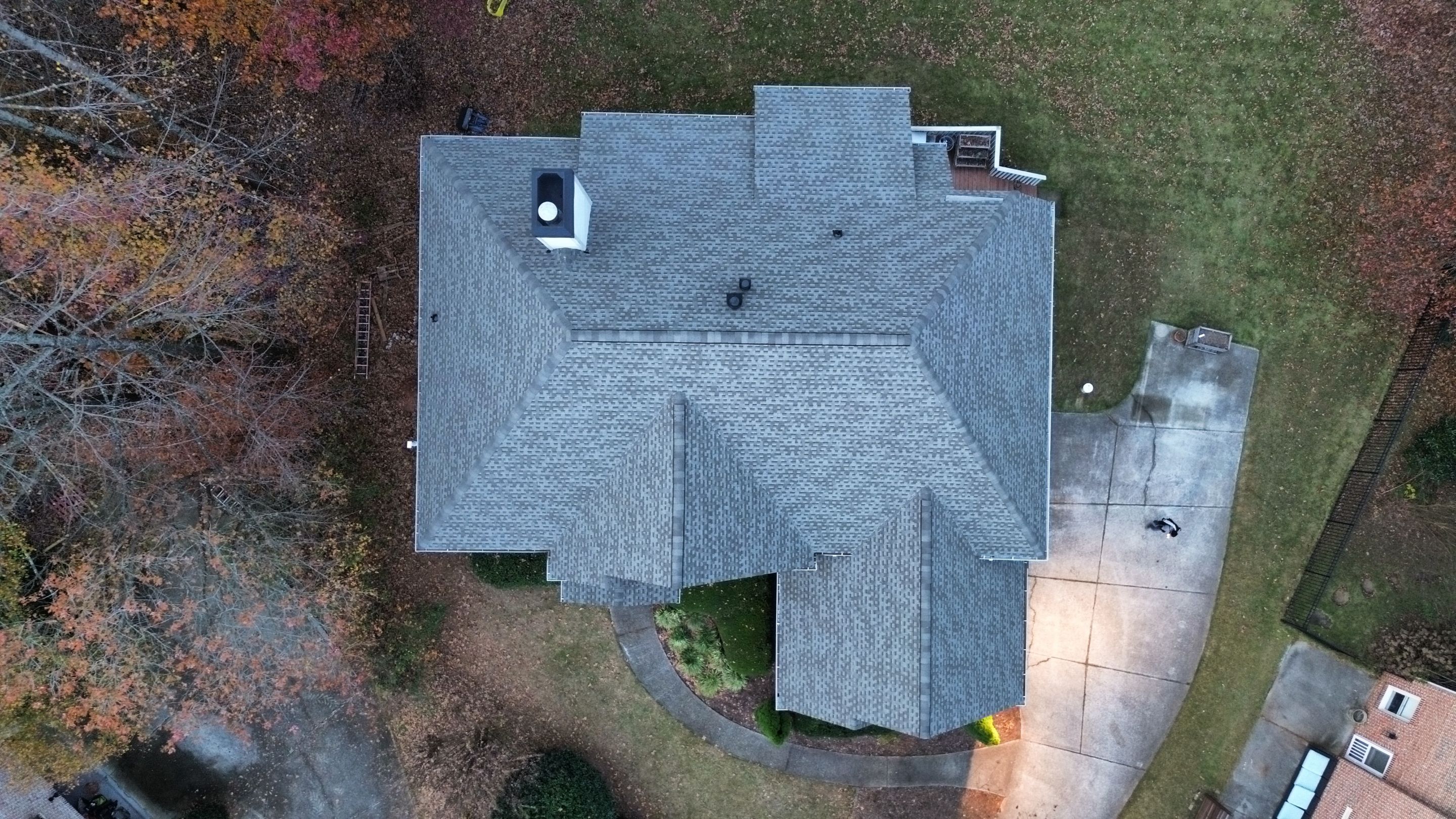 Cumming, GA Roof Replacement GAF Timberline HDZ Weathered Wood by Reset Roofing