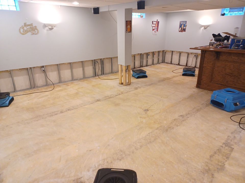 Project in Farmington Hills by EzDry Water Mitigation & Property Restoration