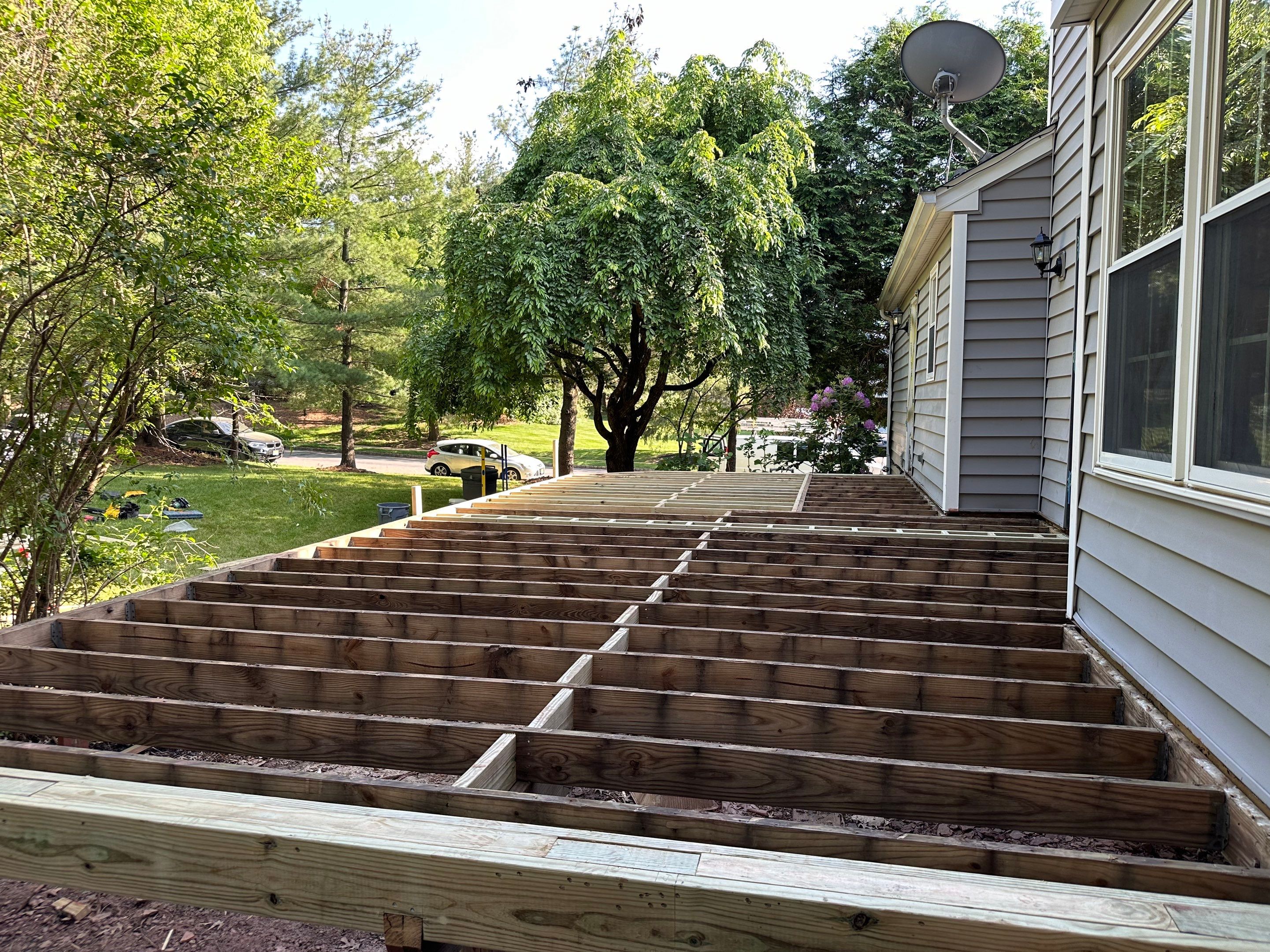 Deck resurface in Flemington by deck guardian