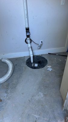 Basement Sump pump/pit