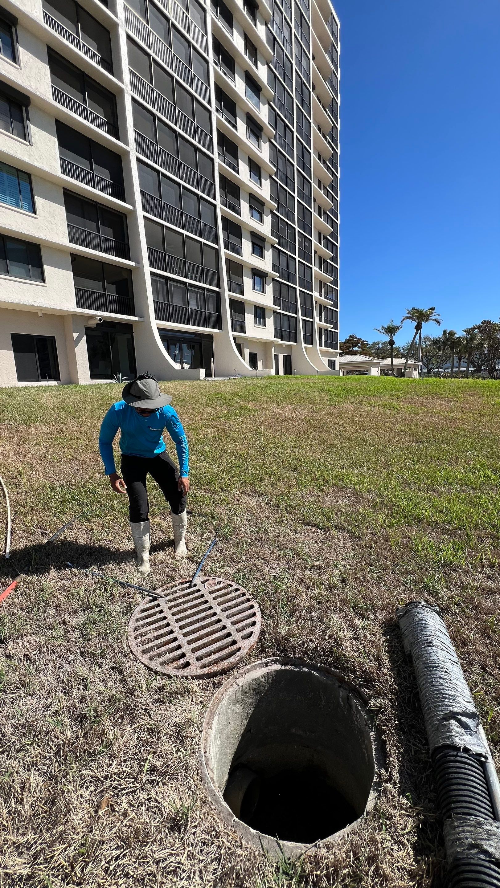 Condo Storm Water System Maintenance by APS Power & Water