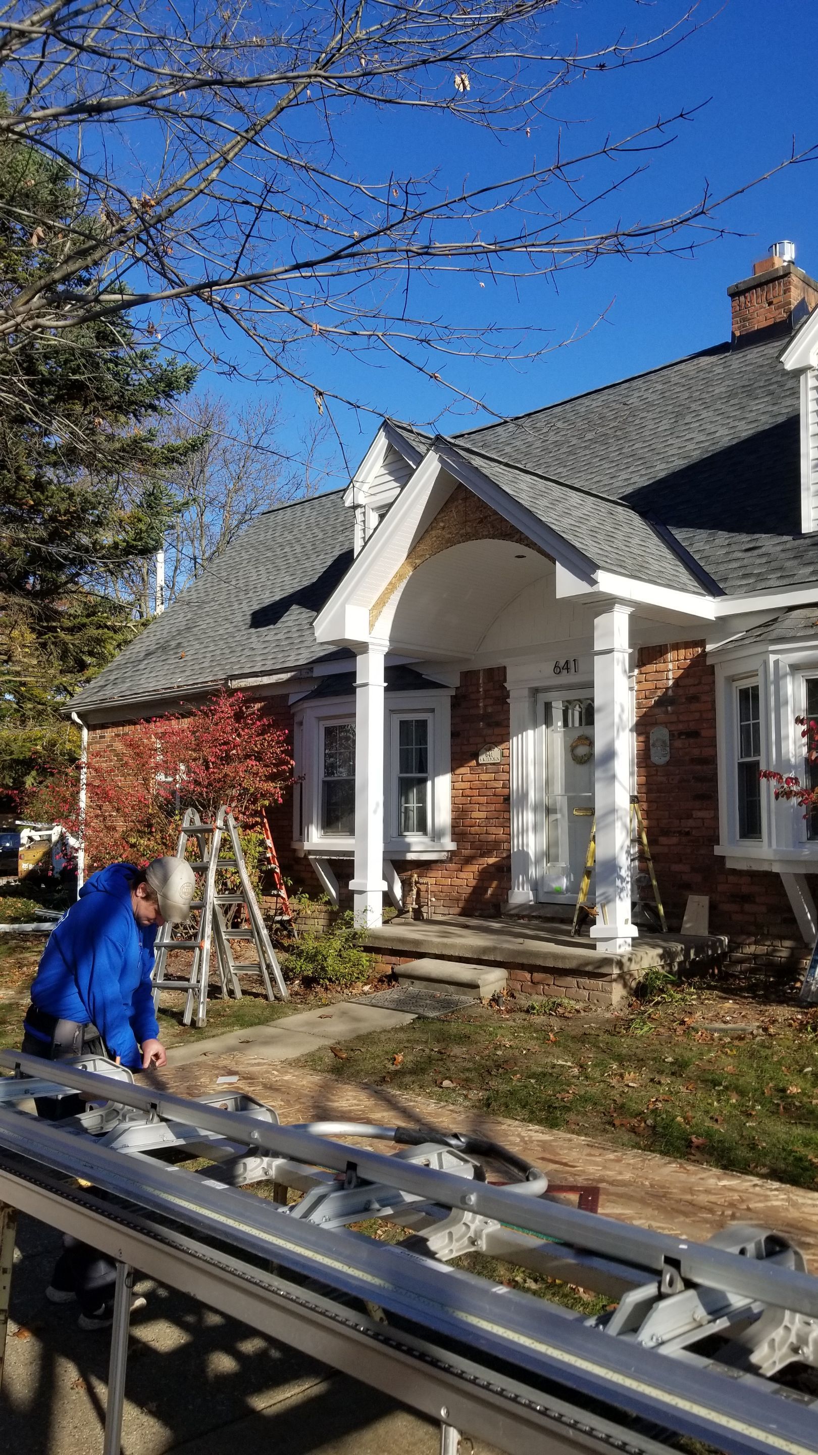 Porch Overhang Dearborn, MI by Northwest Construction 