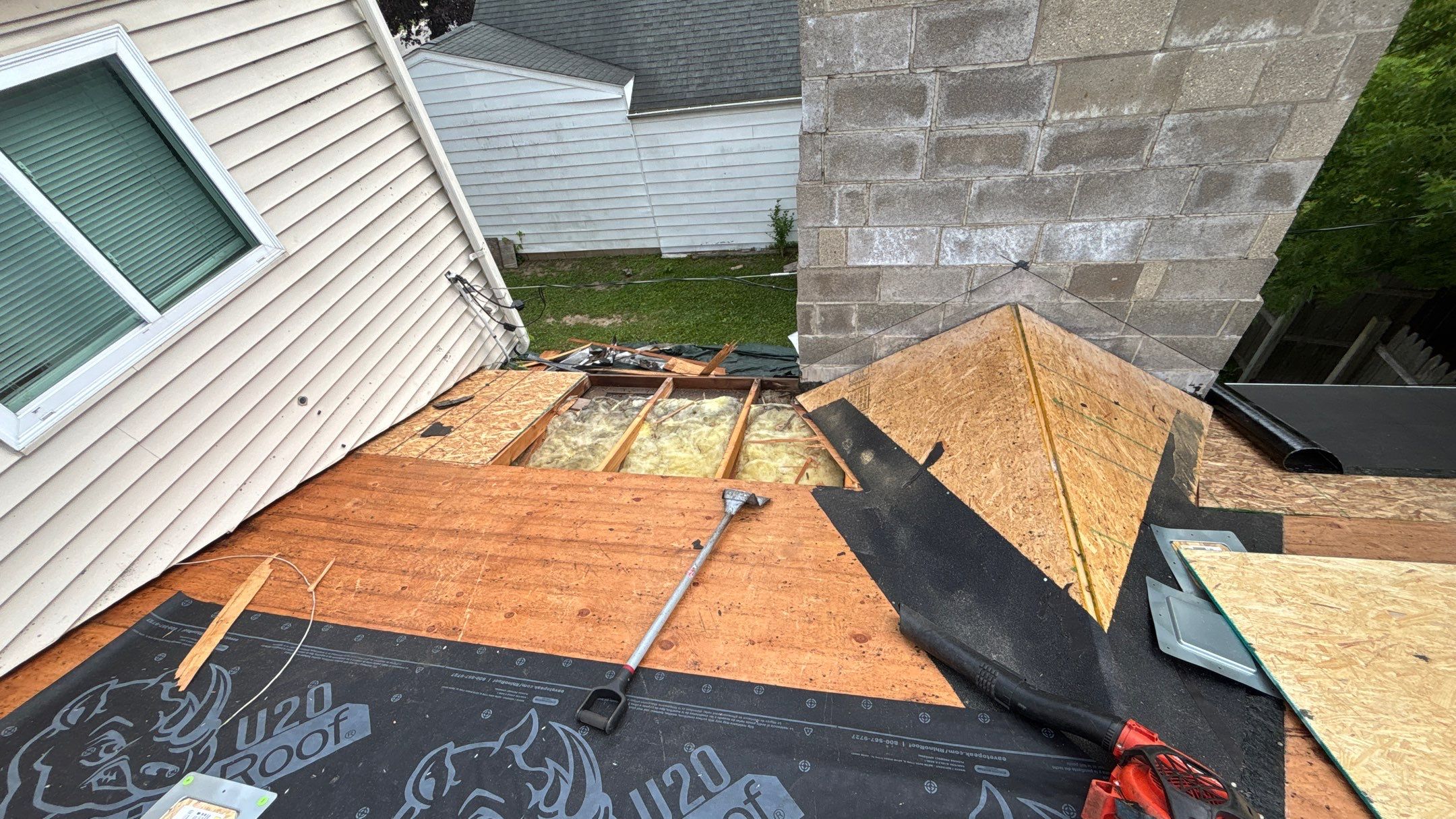 Roof Replacement using Owens Corning Slatestone Gray by 180 Contractors