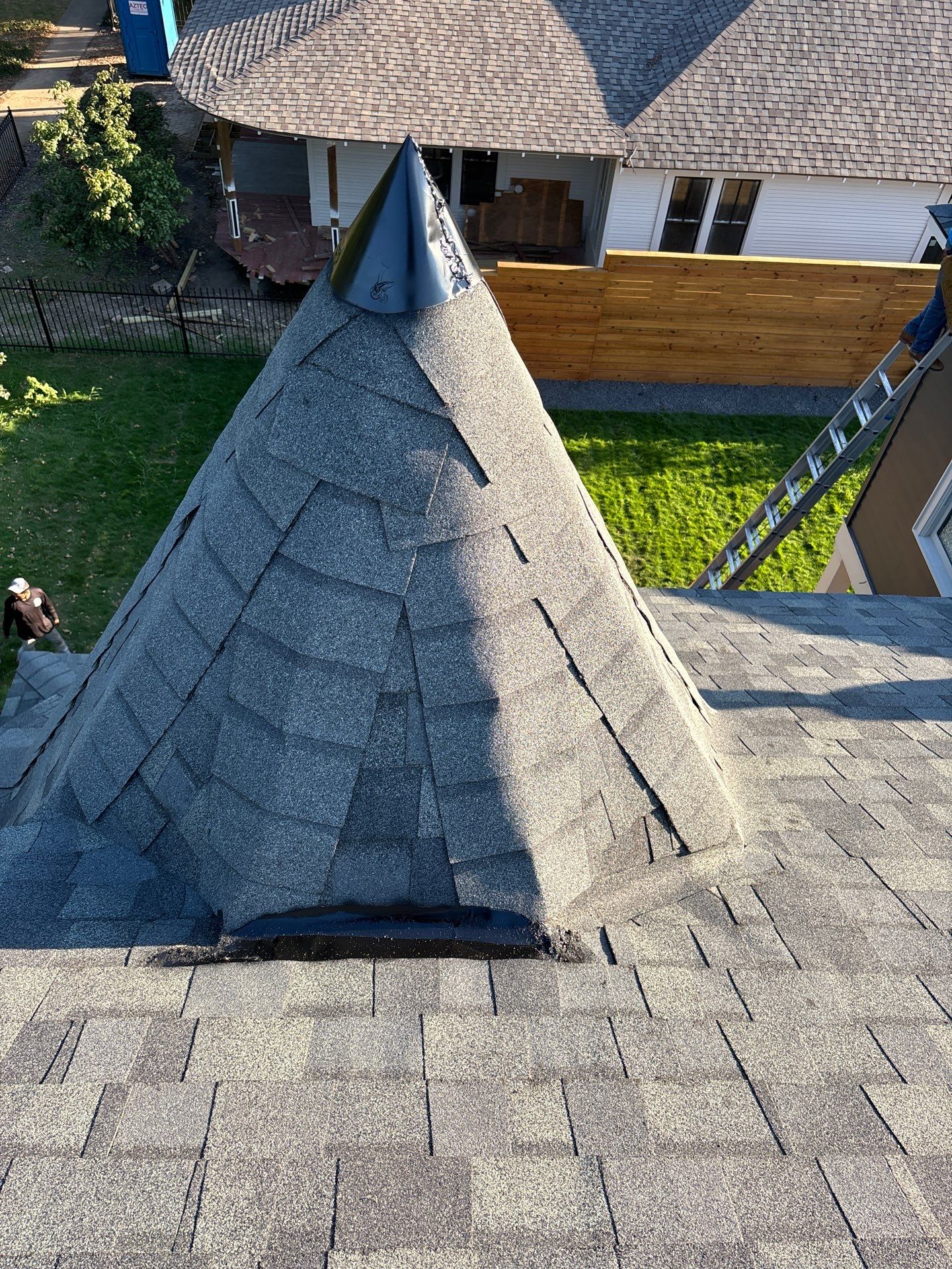 Residential Roofing Repair using Owen's Corning Duration (Lifetime) Shingles by Roof Repair Company