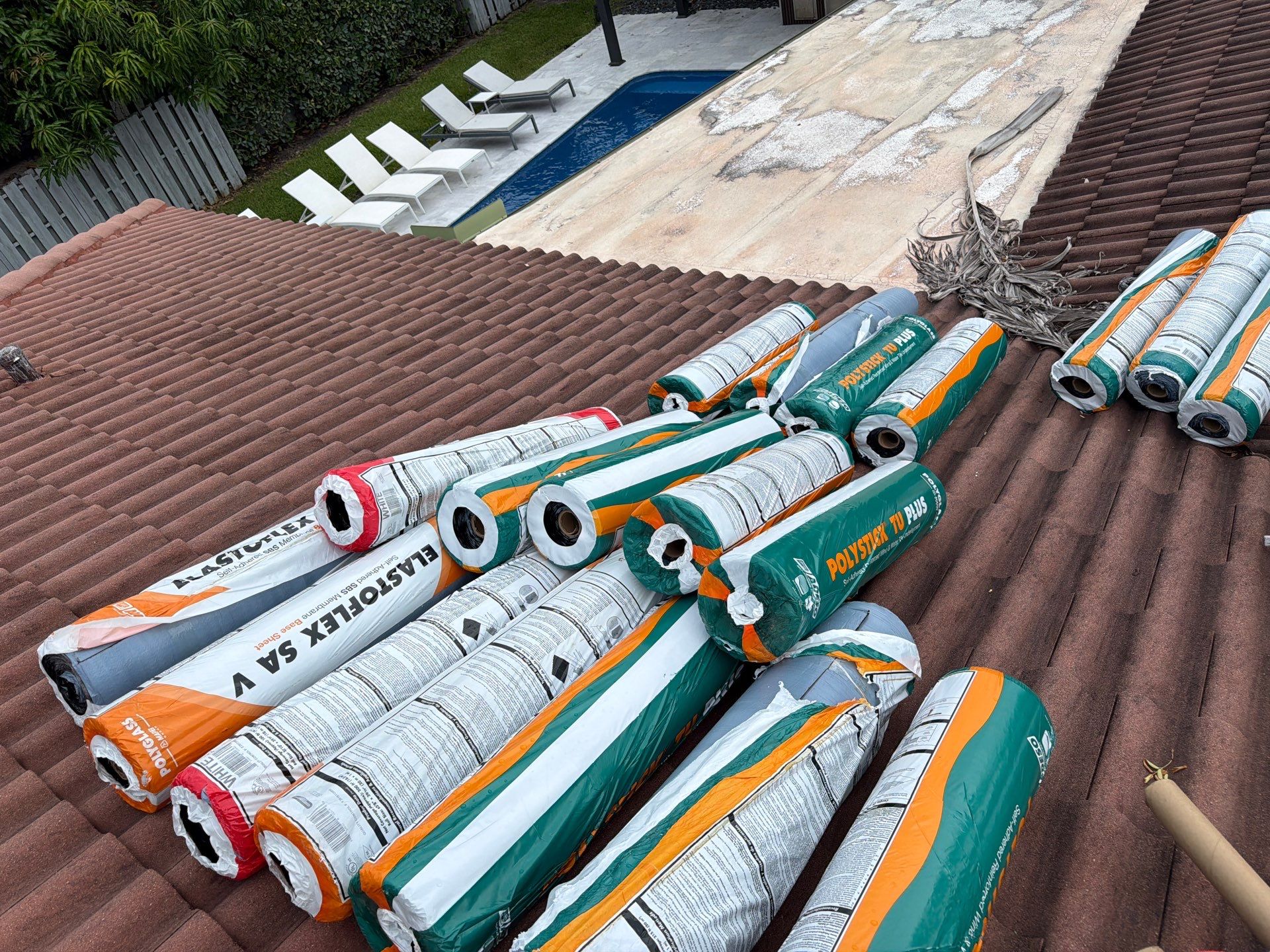 Residential Roofing Installation using Eagle Roofing Tile by BLUES BROTHERS ROOFING