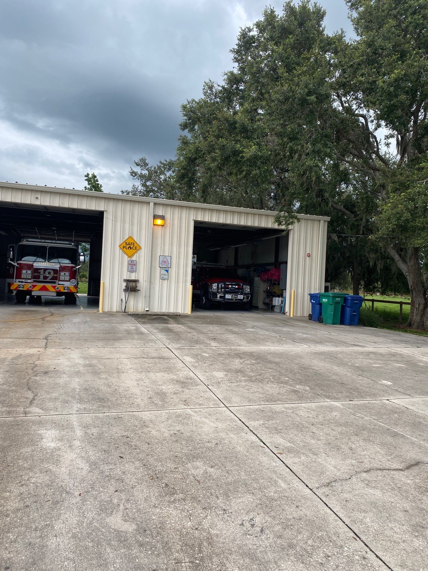 Sarasota Fire House - New Downspouts by Gutter Professors