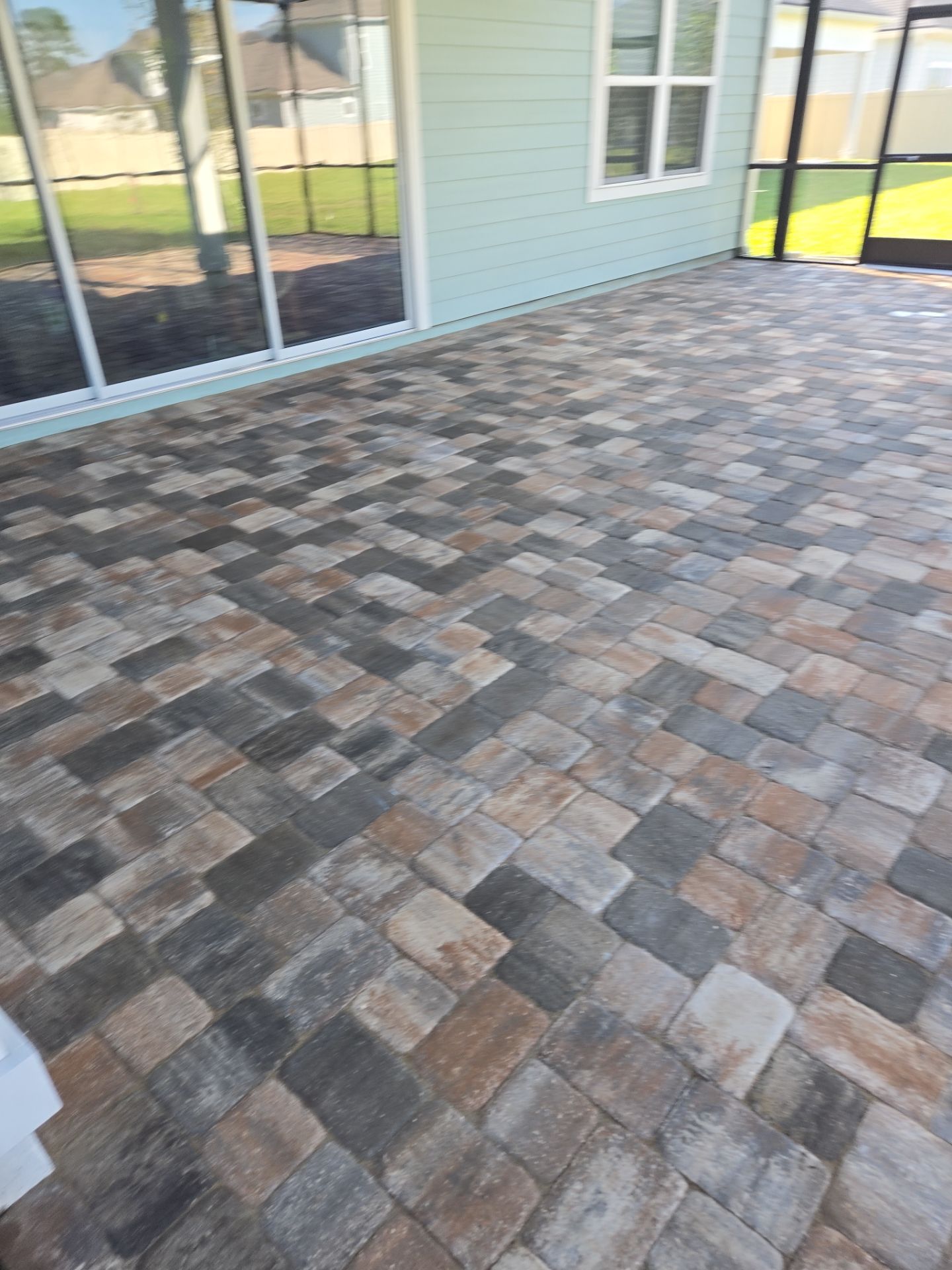 Pavers using Concrete Sealant, TopSeal, and PolySand by DuraSeal