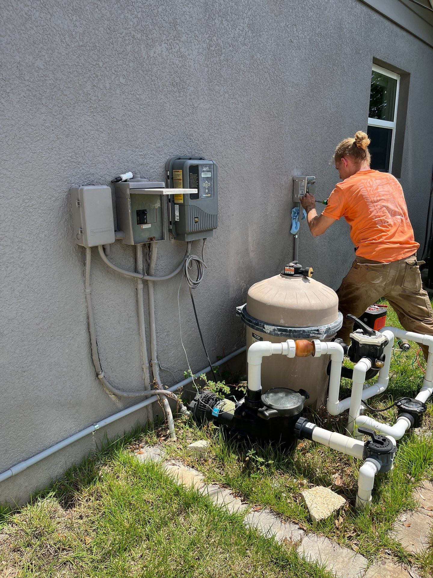 Portable Generator Install in Winter Park by Smartron Electric