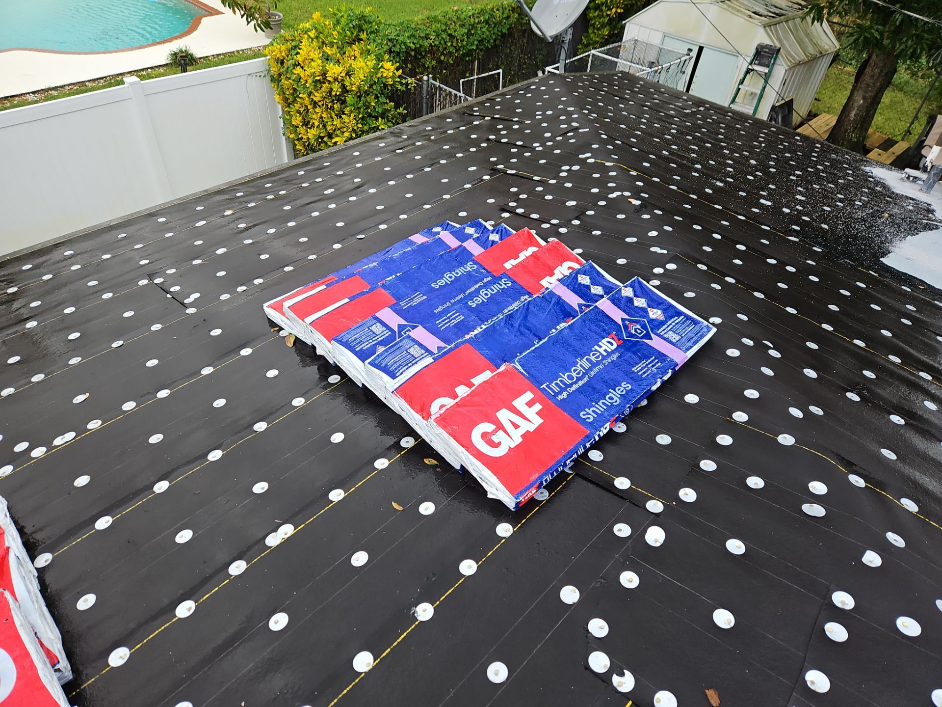 Residential Roofing Installation using GAF by BLUES BROTHERS ROOFING