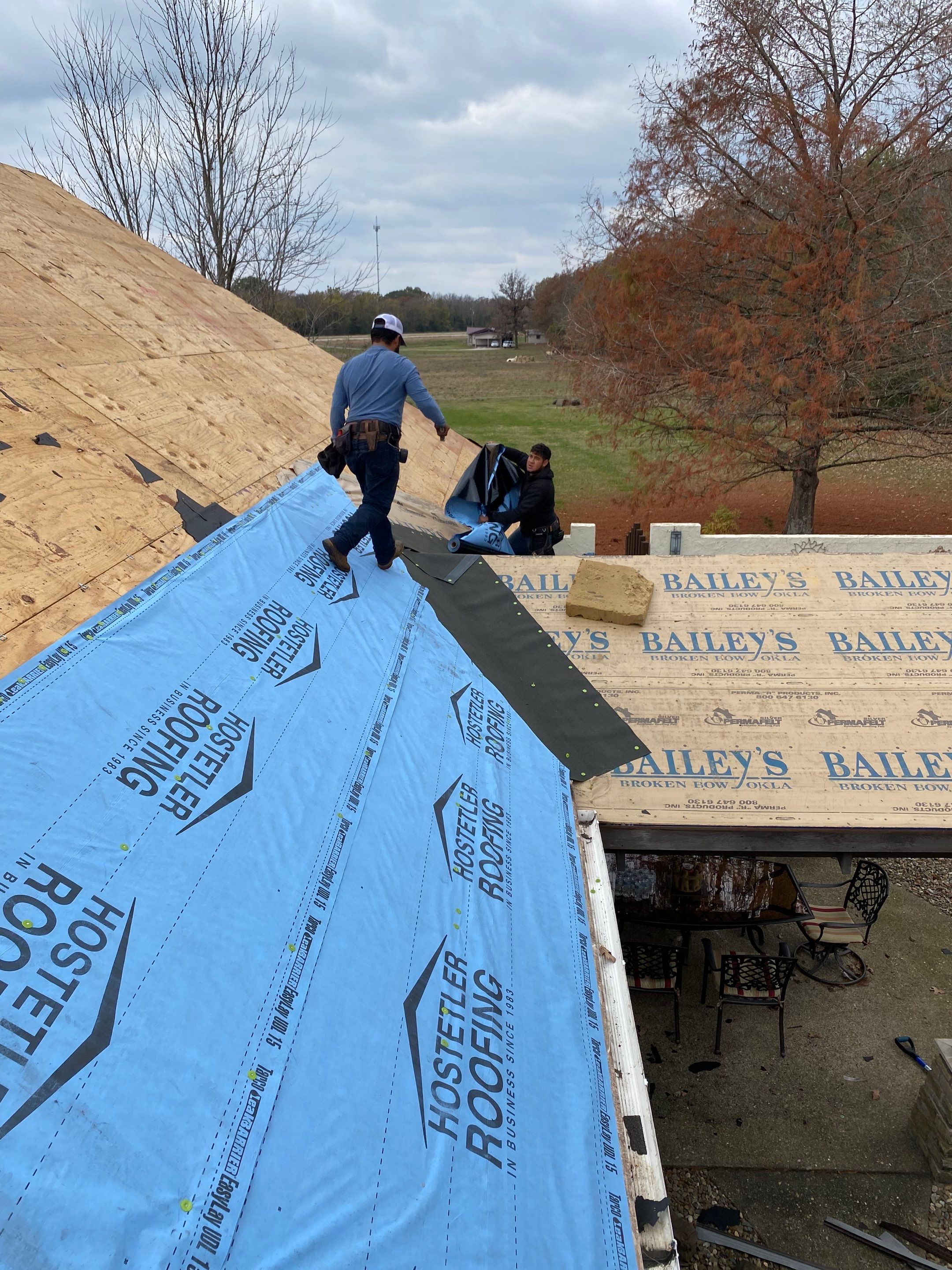 Residential Roofing Repair using Malarkey Vista: Weathered Wood  by Hostetler Roofing