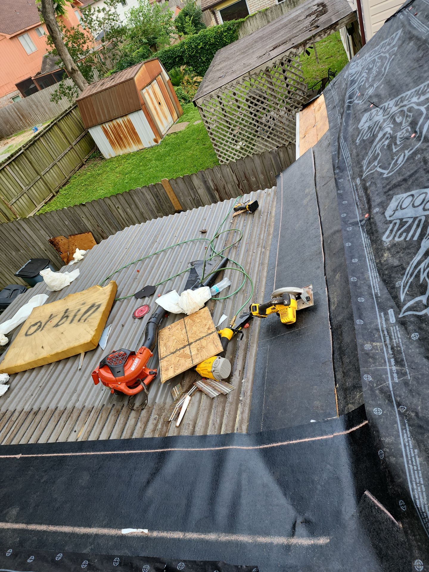 Residential Roofing Repair using Owen's Corning Duration (Lifetime) Shingles by Roof Repair Services LLC