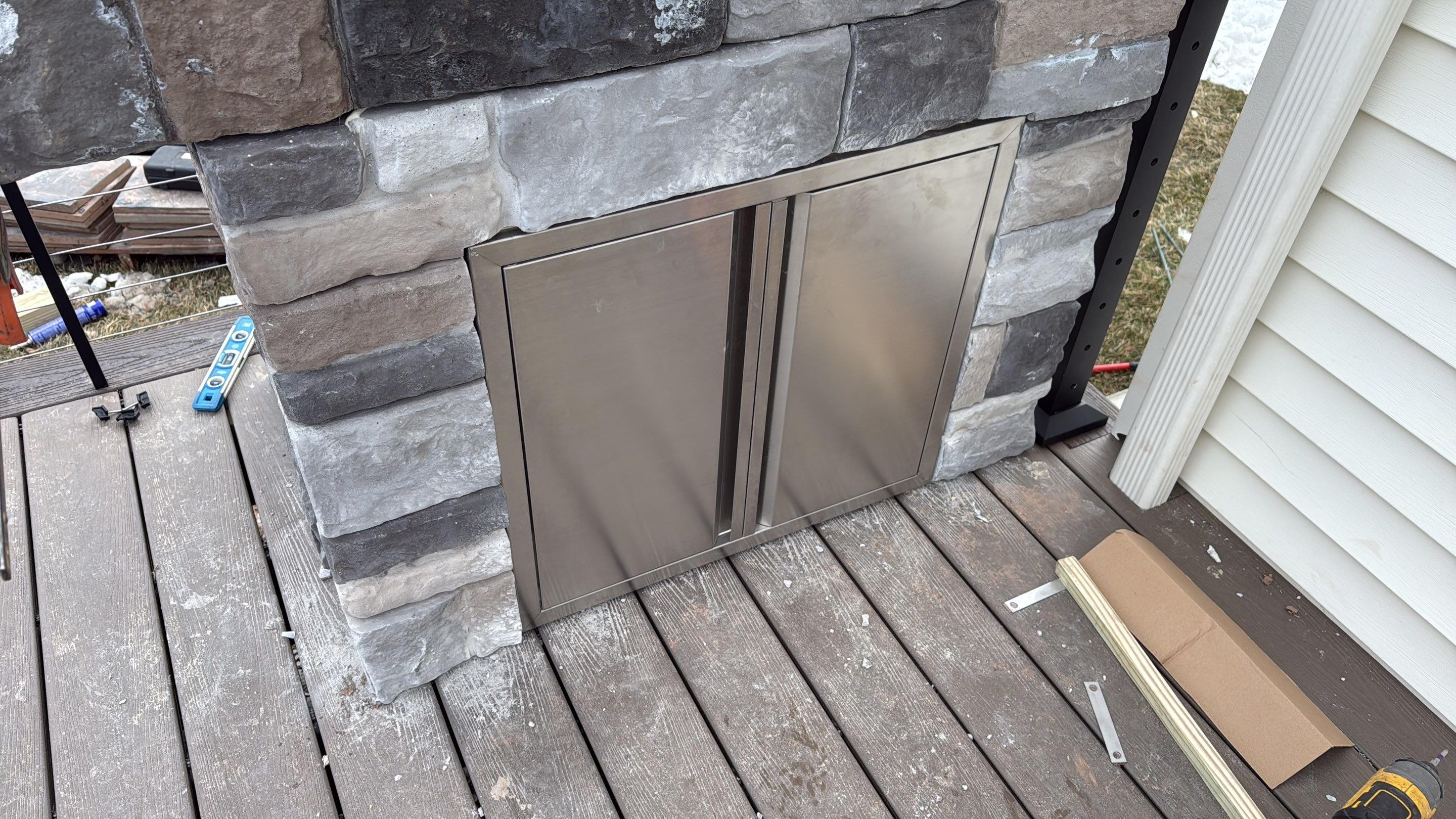 New Deck and outdoor Kitchen In Hillsborough , New Jersey by deck guardian