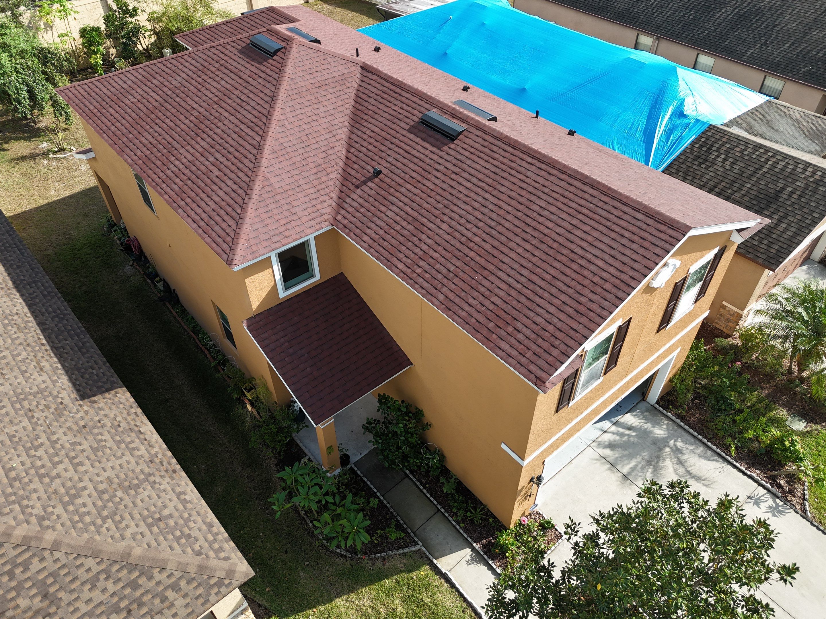 Roof Replacement in Riverview Fl. by Steadfast Roofing 